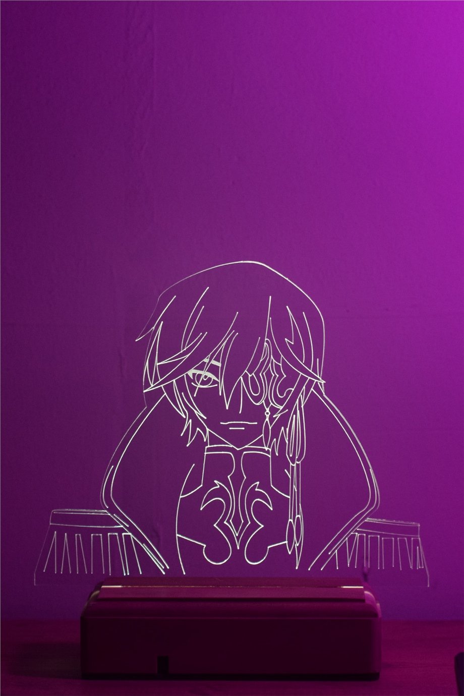 Code Geass Lelouch 16 Renk Gece Lambası