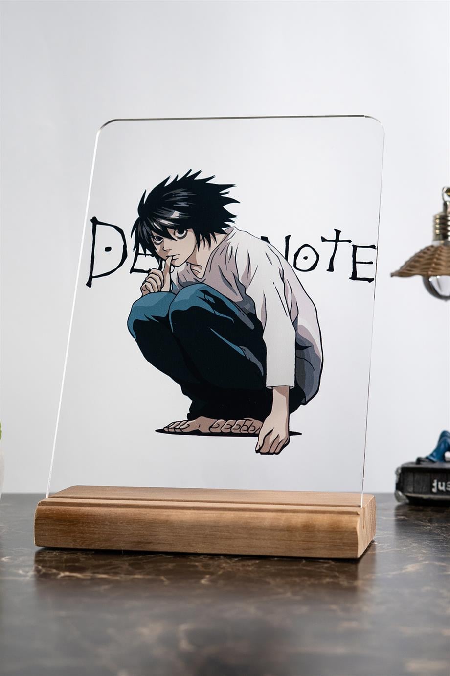 Death Note Ev Dekoru L Anime Severlere Hediyelik Masa Süsü