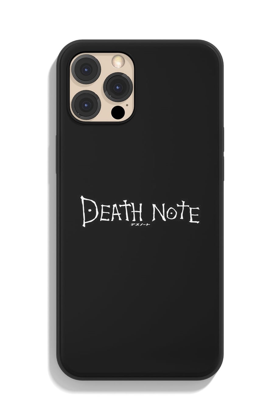 Death Note Siyah Silikon Baskılı Anime Telefon Kılıfı
