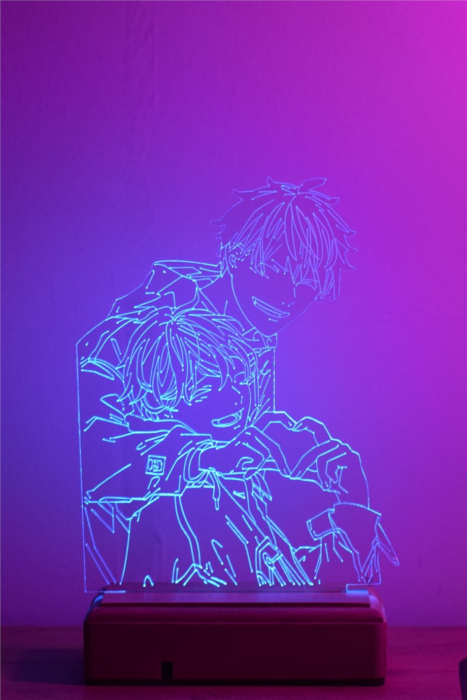 Given Mafuyu & Yuki 16 Renk Anime Gece Lambası