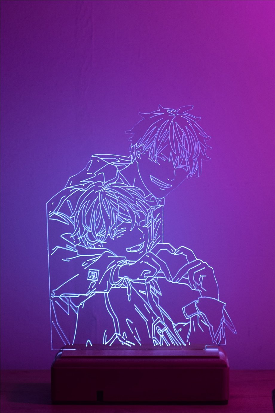 Given Mafuyu & Yuki 16 Renk Anime Gece Lambası