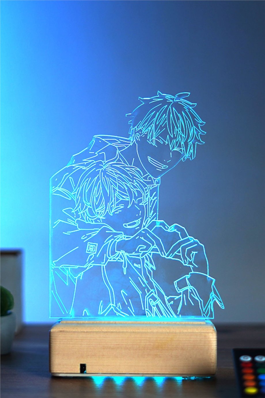 Given Mafuyu & Yuki 16 Renk Anime Gece Lambası