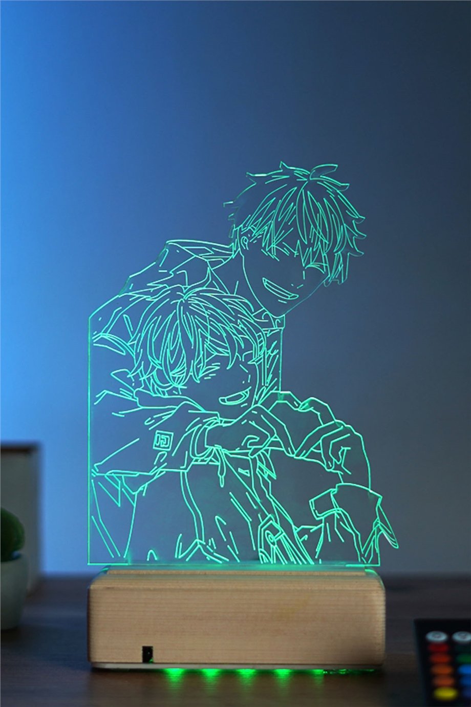 Given Mafuyu & Yuki 16 Renk Anime Gece Lambası