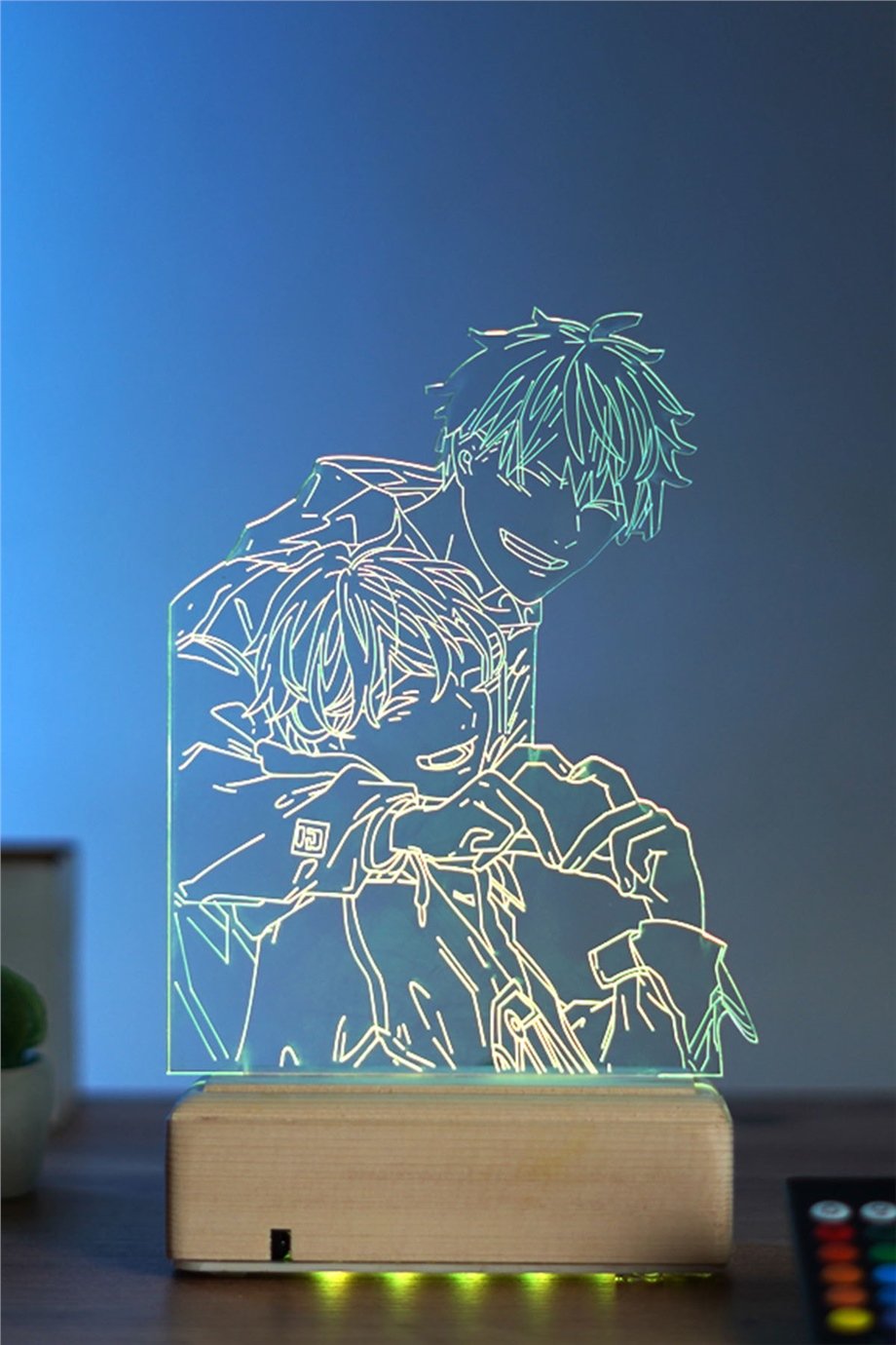 Given Mafuyu & Yuki 16 Renk Anime Gece Lambası