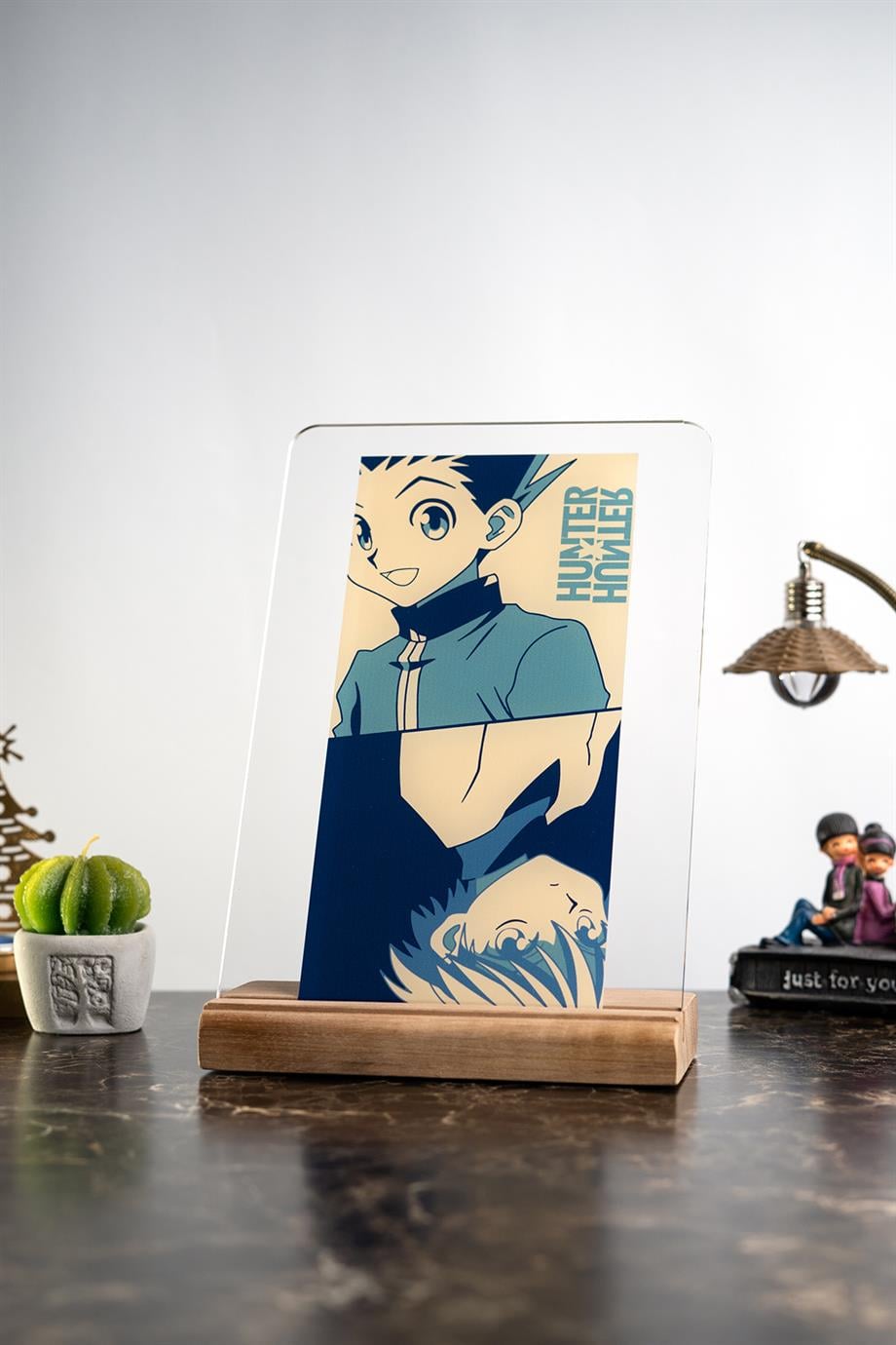 Hunter x Hunter Ev Dekoru Killua Gon Anime Severlere Hediyelik Masa Süsü