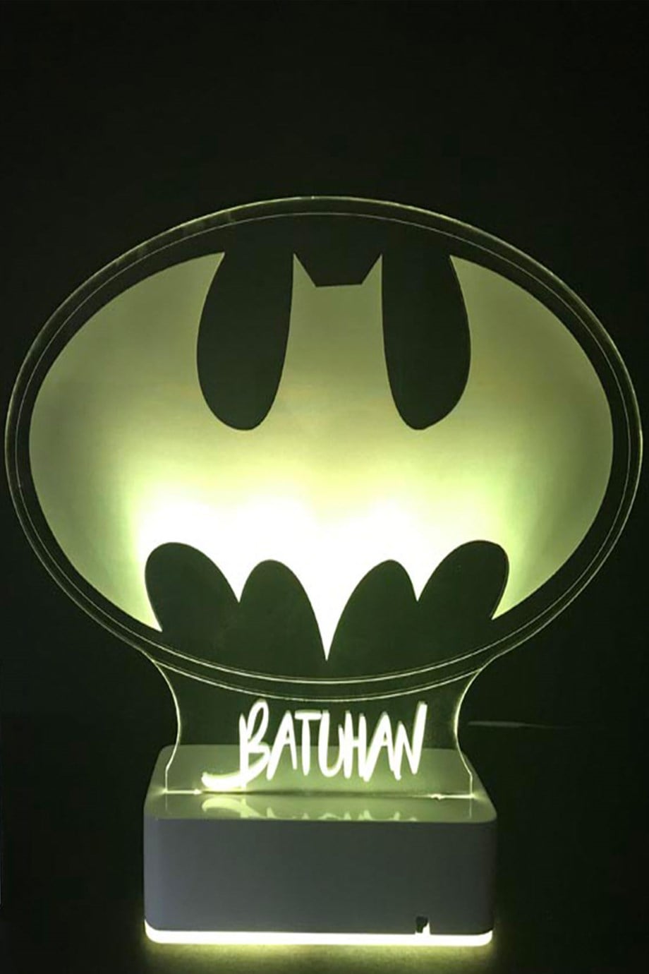 Kişiye Özel 3D Batman Masaüstü Led Lamba