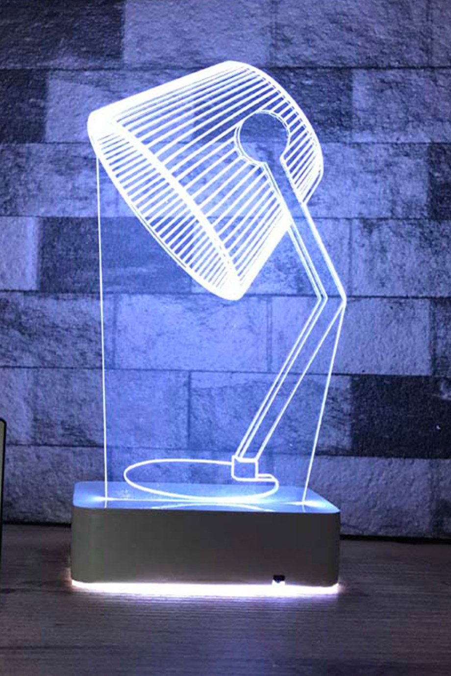 Özel Tasarım Masaüstü 3D Dekoratif Led Lamba