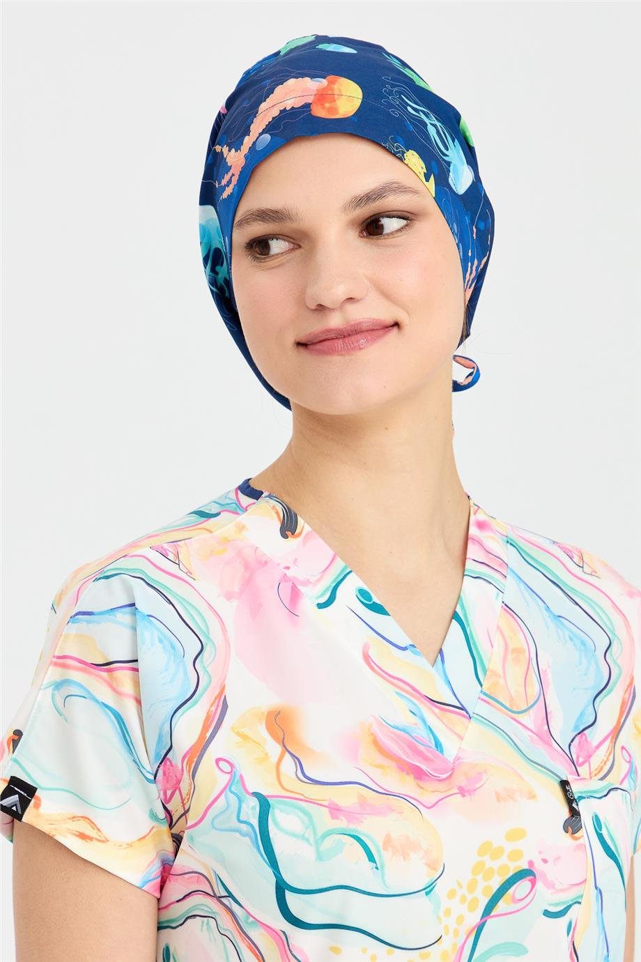 Carnival Doktor Hemşire Cerrahi Bone Aşçı Bonesi İş Bandanası, Su Altı