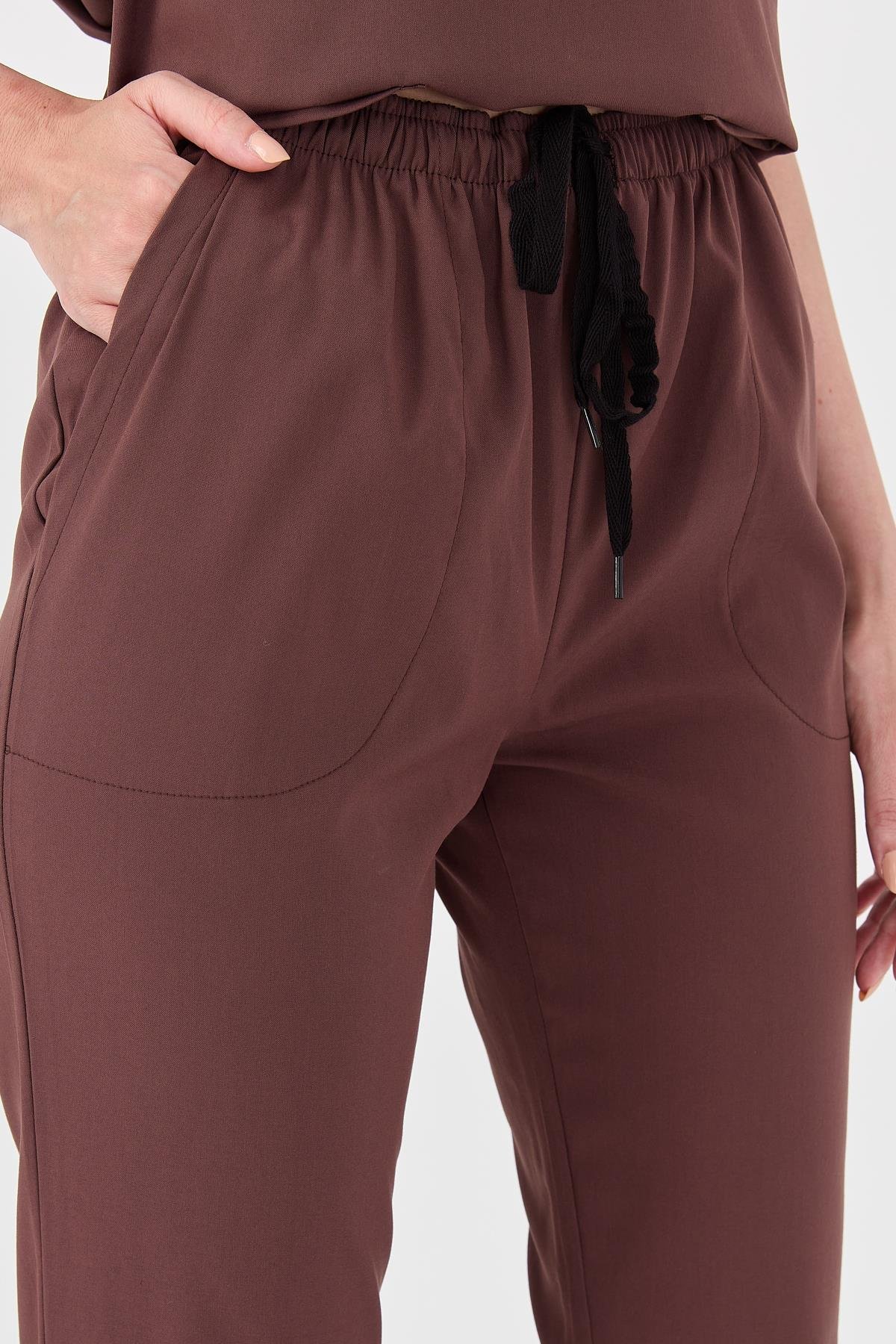 Happiness Spaniard - Doktor Hemşire Forma Takımı (KADIN), Çikolata Kahve