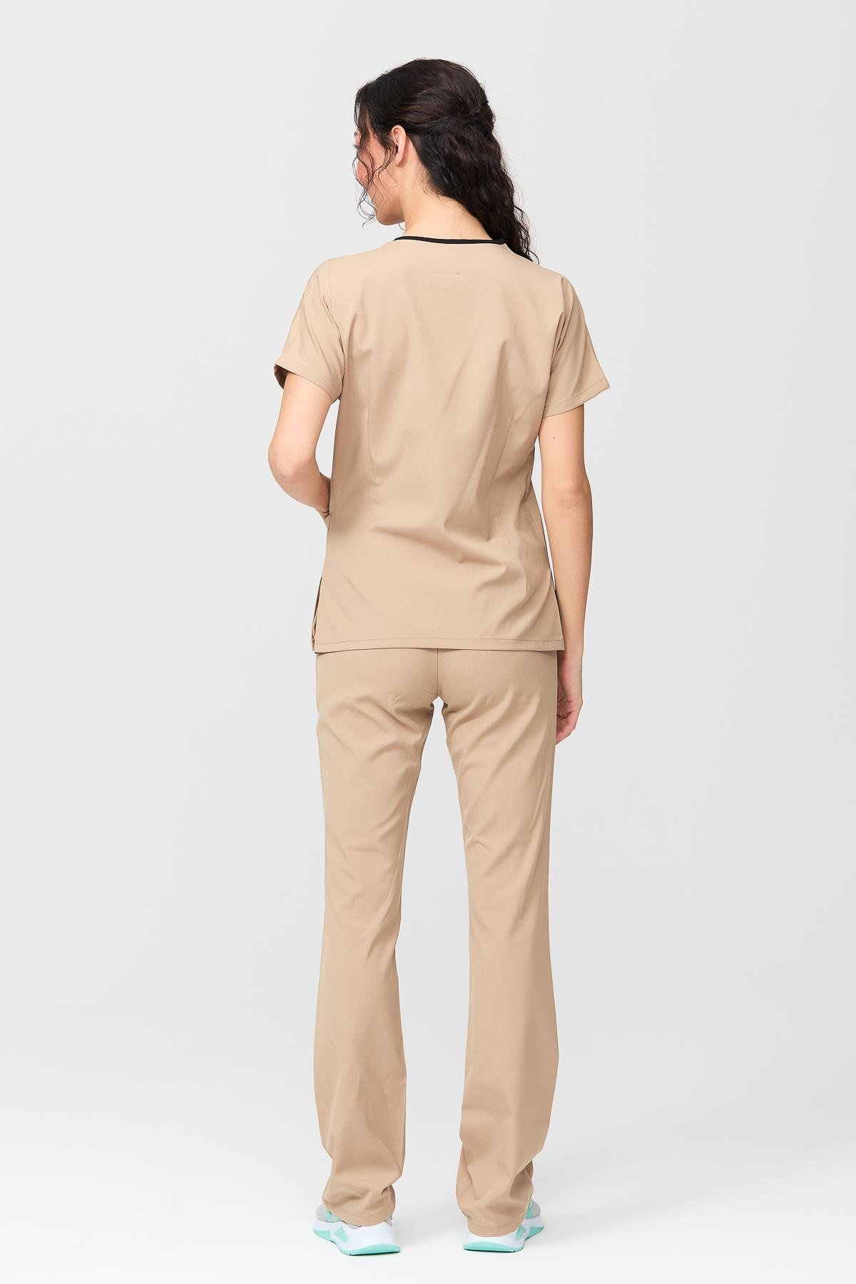 Happiness Spaniard - Doktor Hemşire Forma Takımı (KADIN), Bej