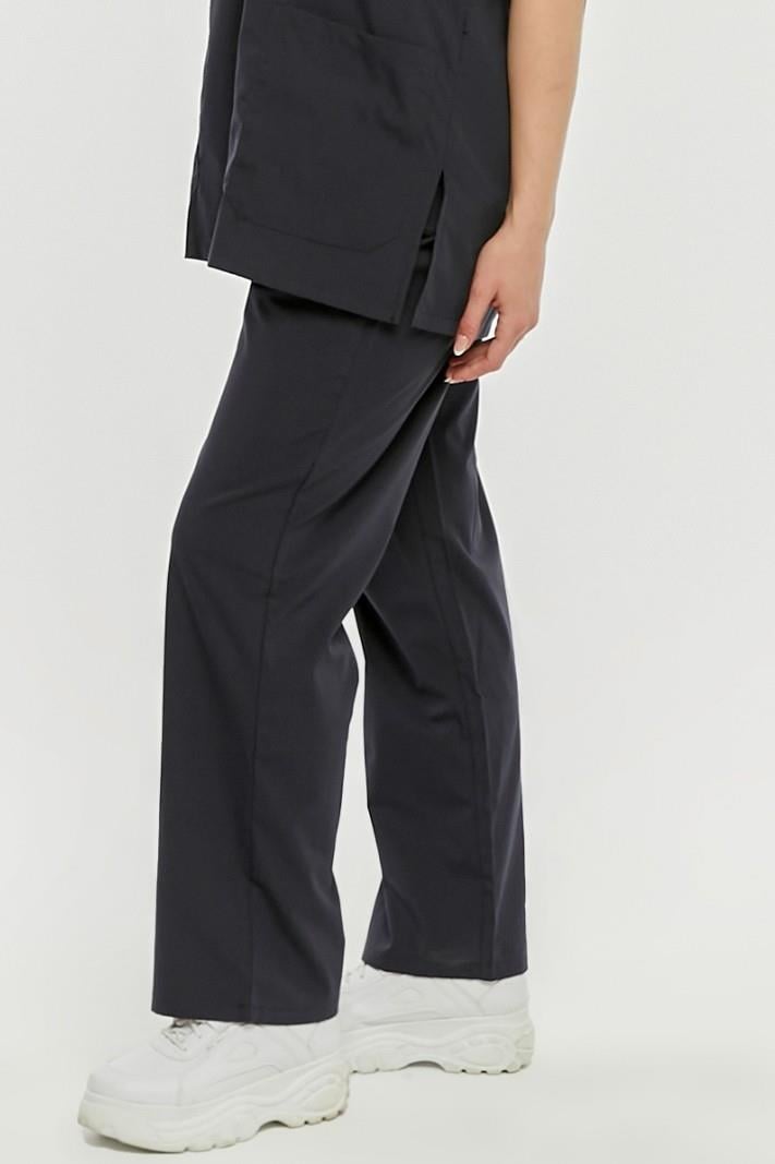 UltraLycra Comfy - Büyük Beden Likralı Doktor Hemşire Tek Alt Cerrahi Forma (UNISEX), Antrasit