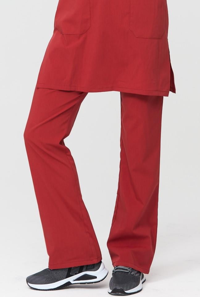 UltraLycra Modest - Likralı Doktor Hemşire Tesettür Tek Alt Forma, Kiremit