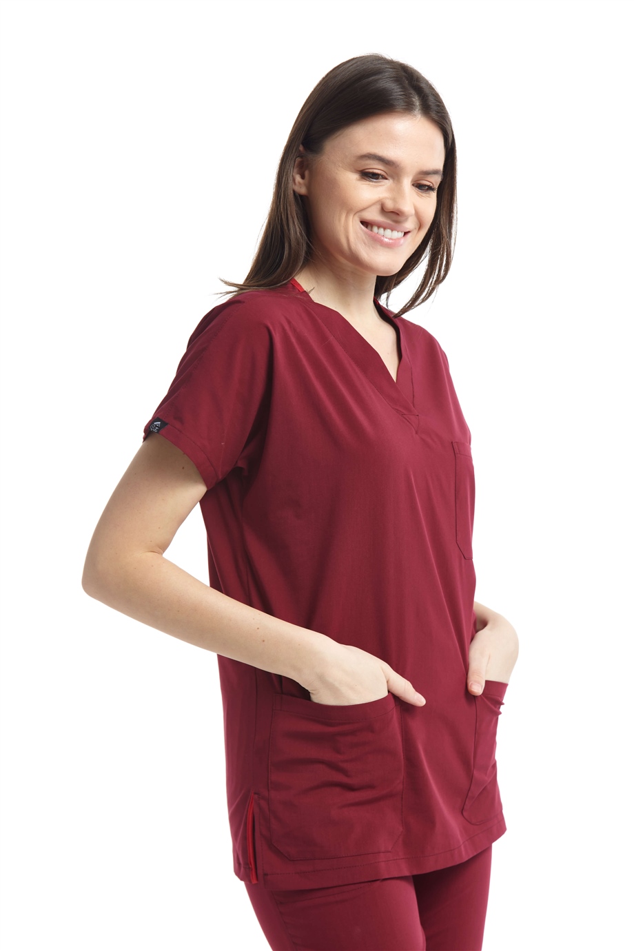 UltraLycra Spaniard - Tek Üst Forma (KADIN), Bordo