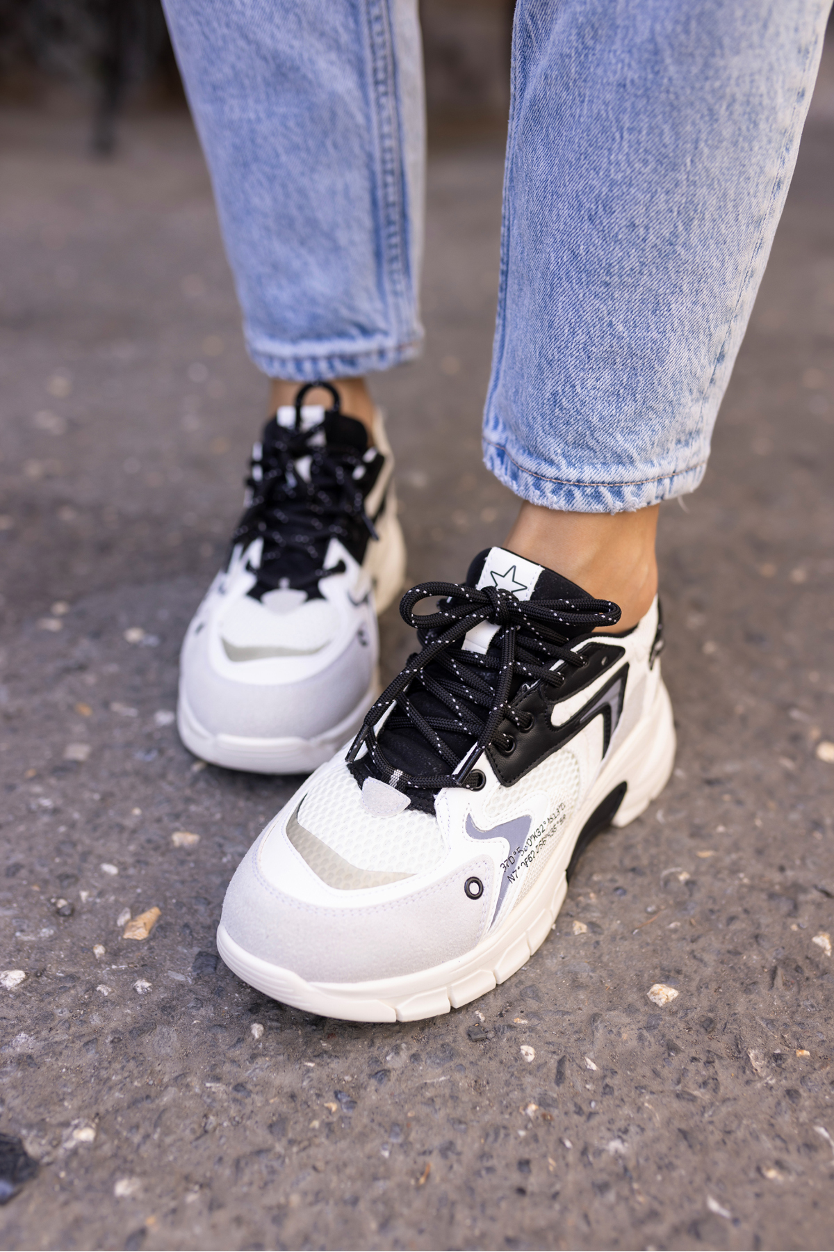 DESİRE KADİN BEYAZ BAGCIKLI SNEAKER