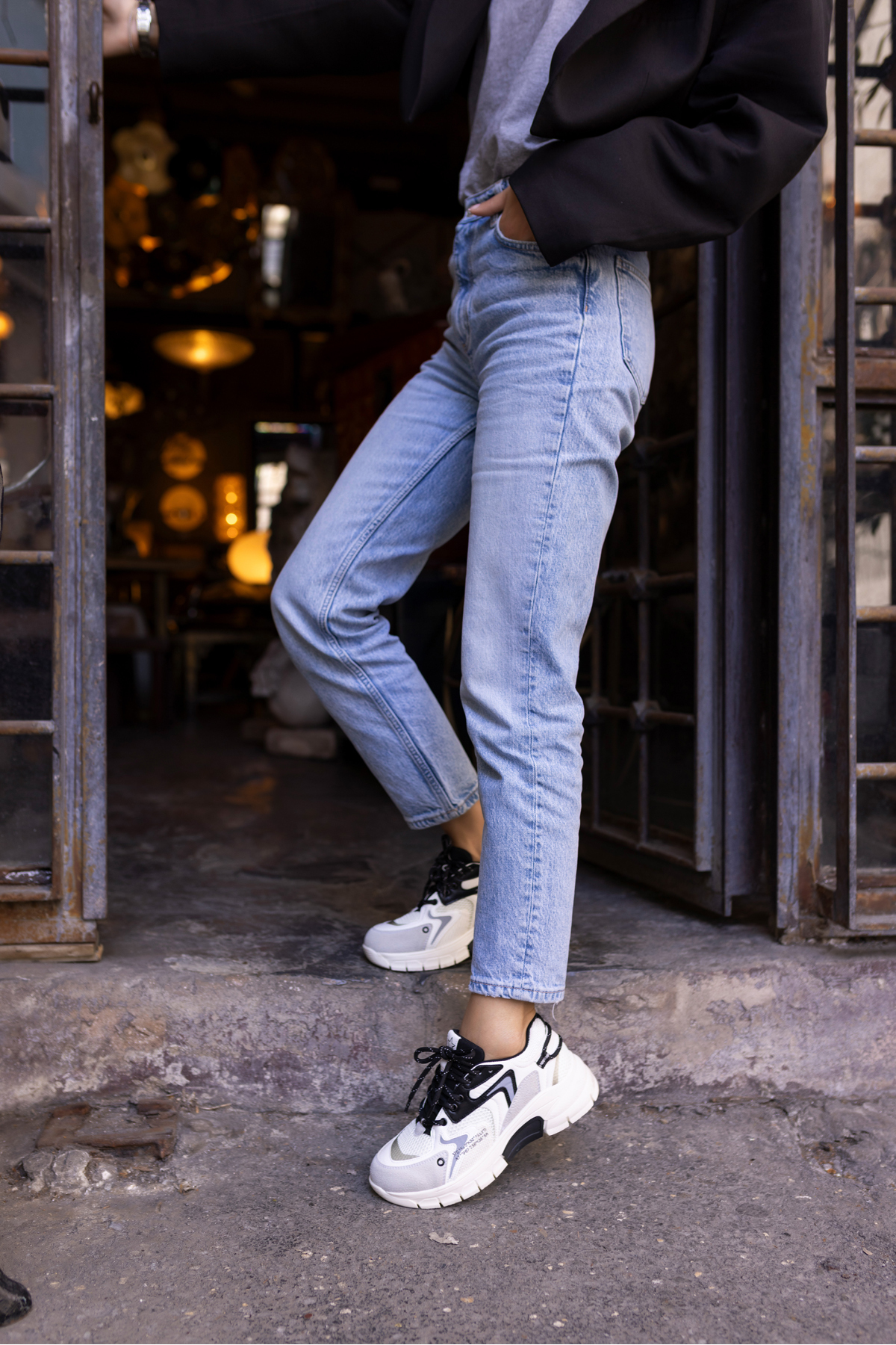 DESİRE KADİN BEYAZ BAGCIKLI SNEAKER