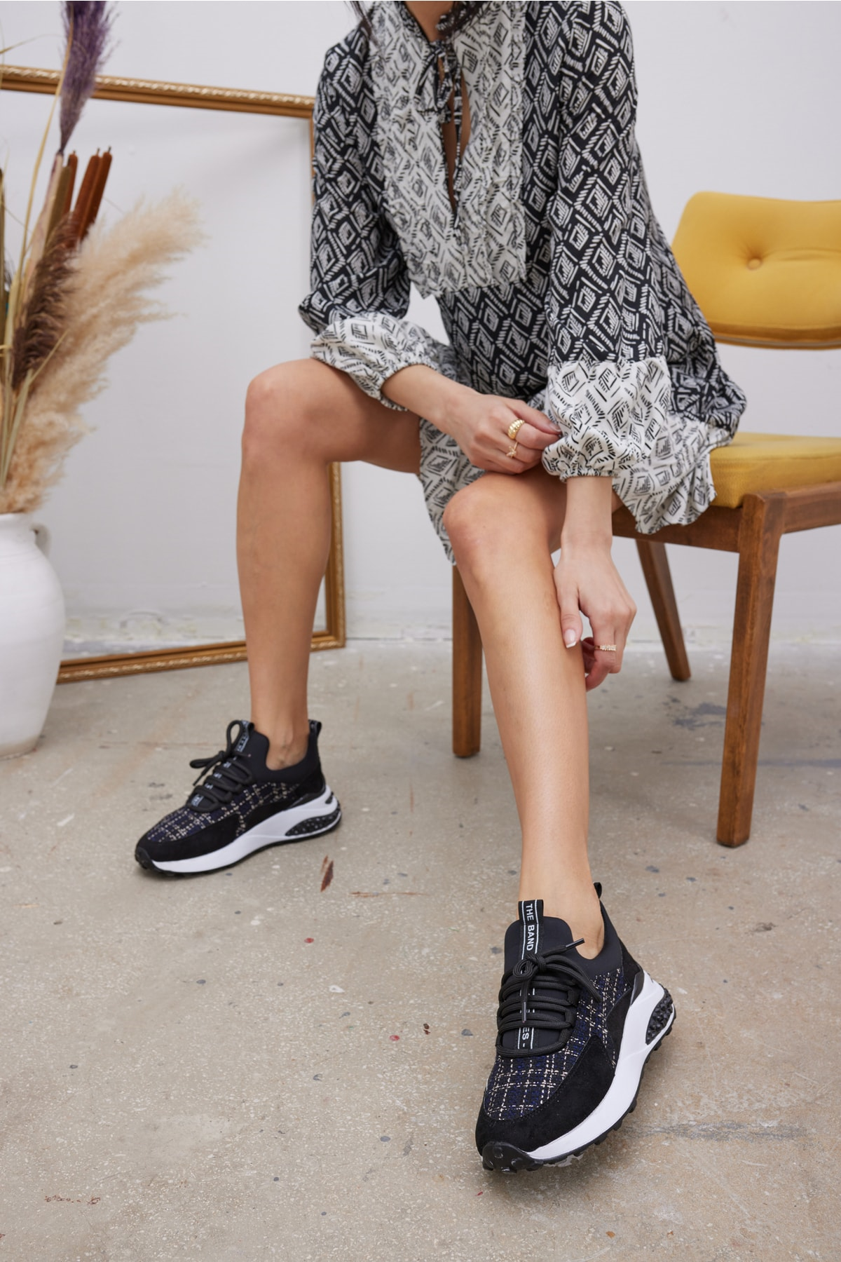 Gilson Kadin Siyah Sneaker