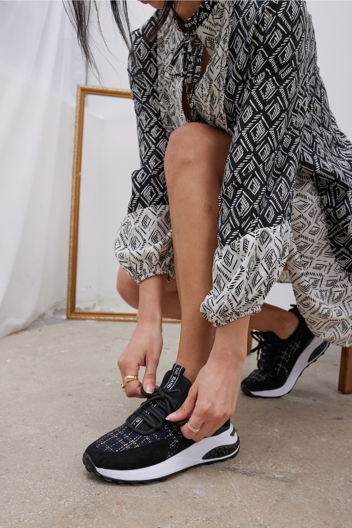 Gilson Kadin Siyah Sneaker