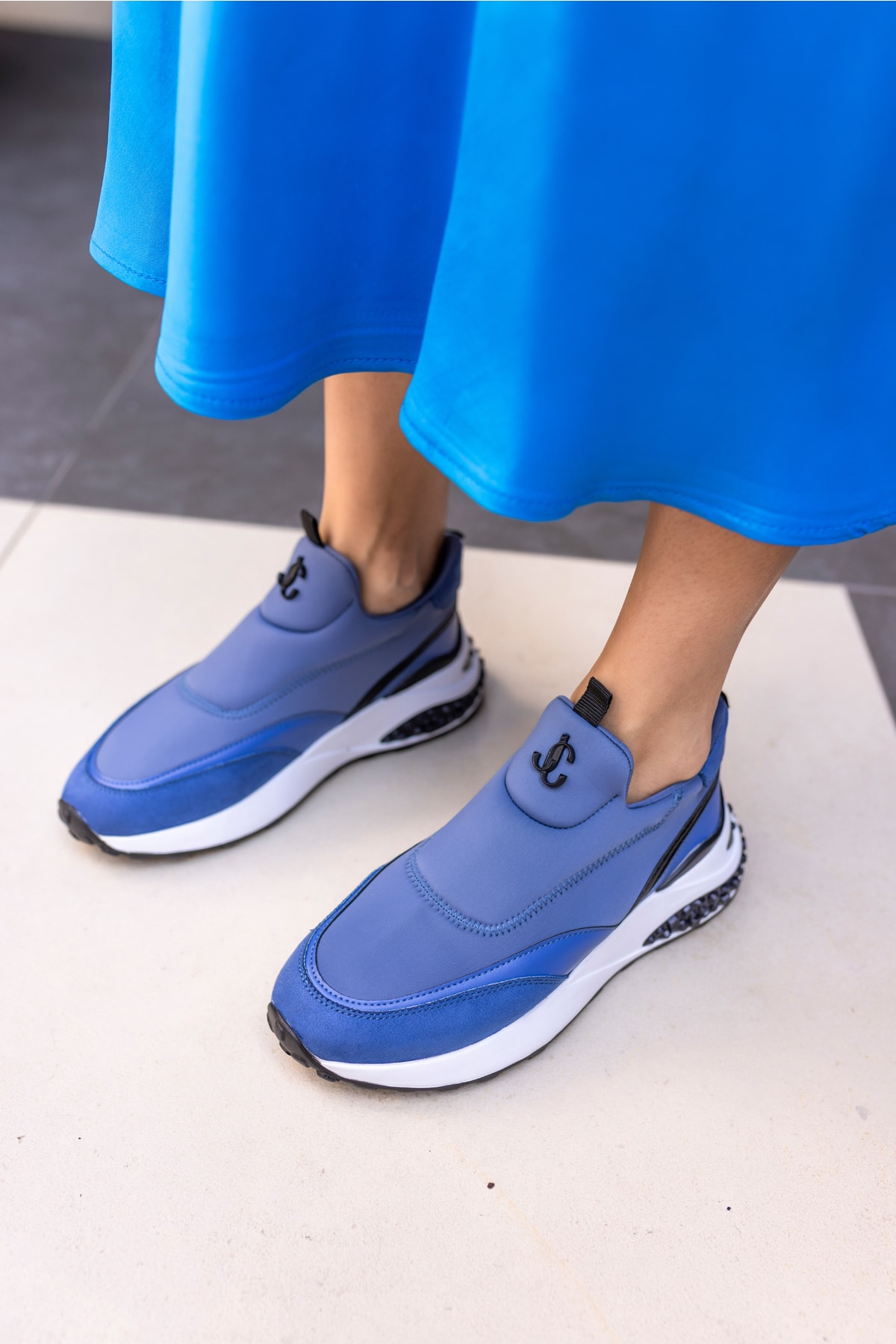 JEREMA KADIN SİYAH SCUBA KUMAŞ SNEAKER