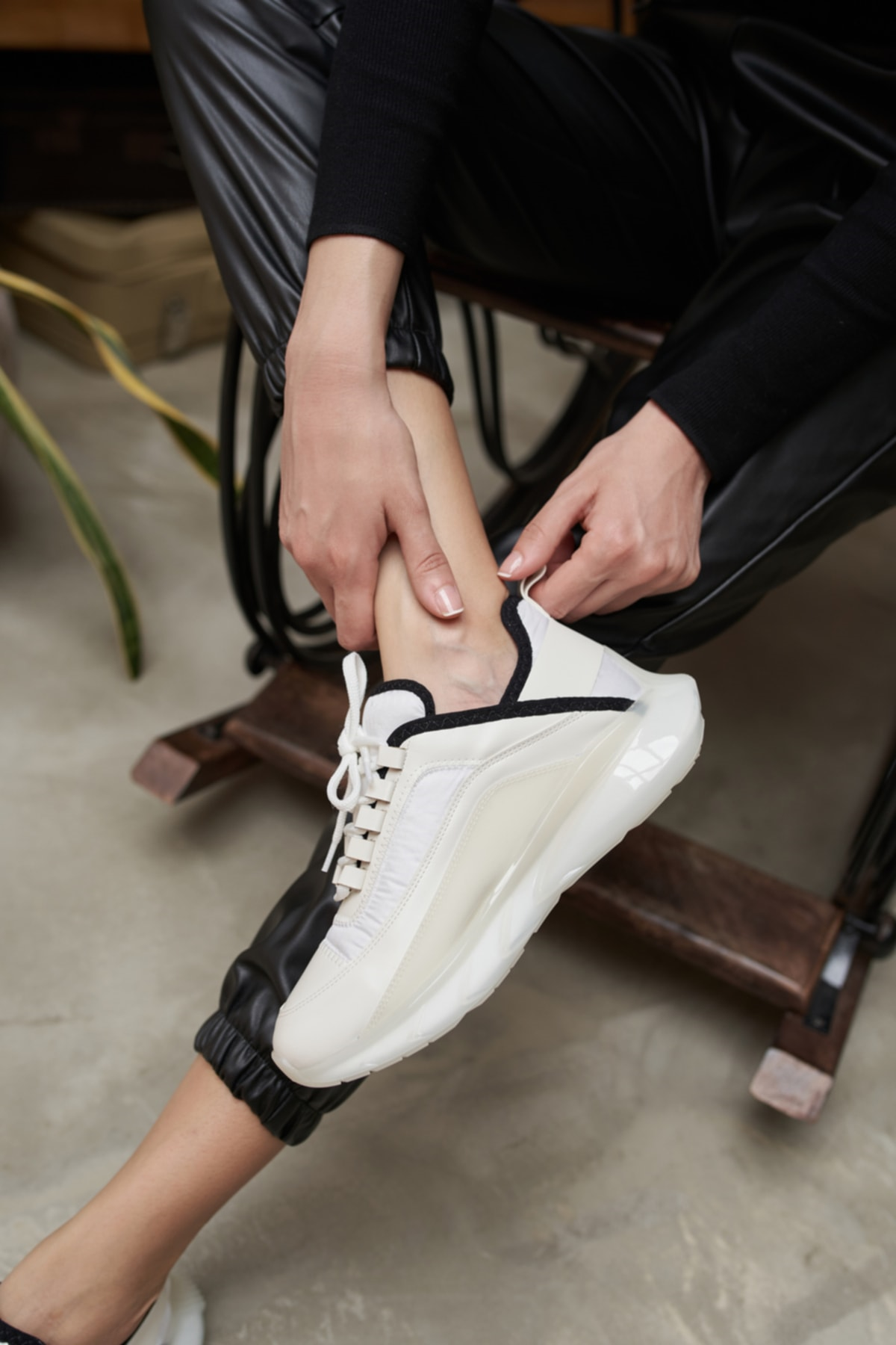 Marla Kadın Siyah Gri Airtaban Sneaker
