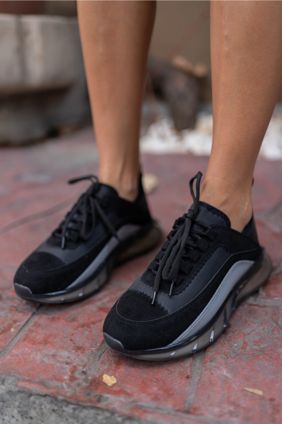 Marla Kadın Siyah Gri Airtaban Sneaker