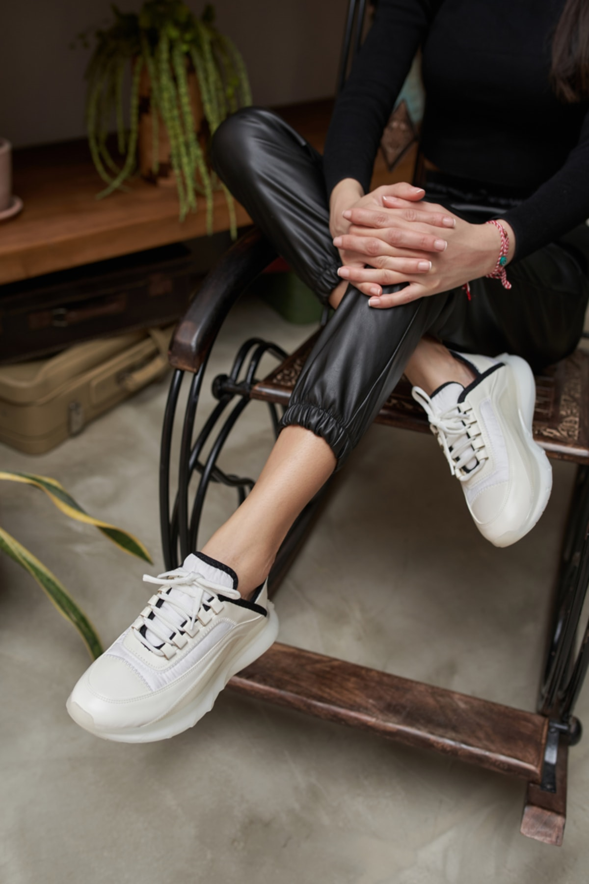 Marla Kadın Siyah Gri Airtaban Sneaker