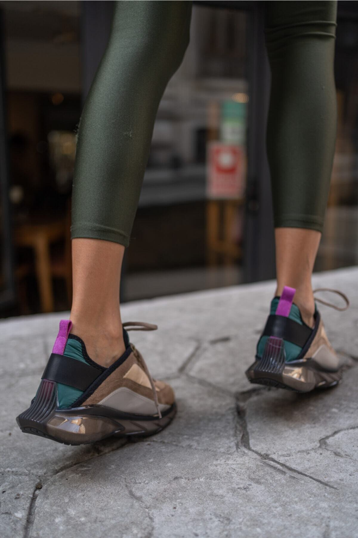 Marla Kadın Siyah Gri Airtaban Sneaker