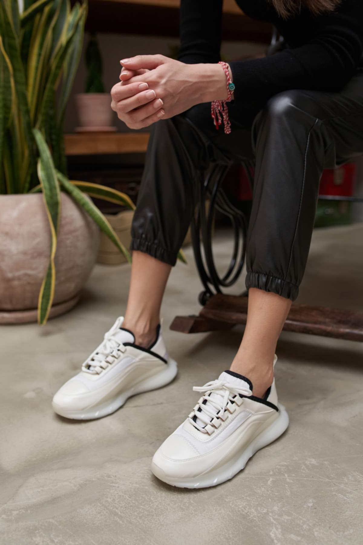 Marla Kadın Siyah Gri Airtaban Sneaker
