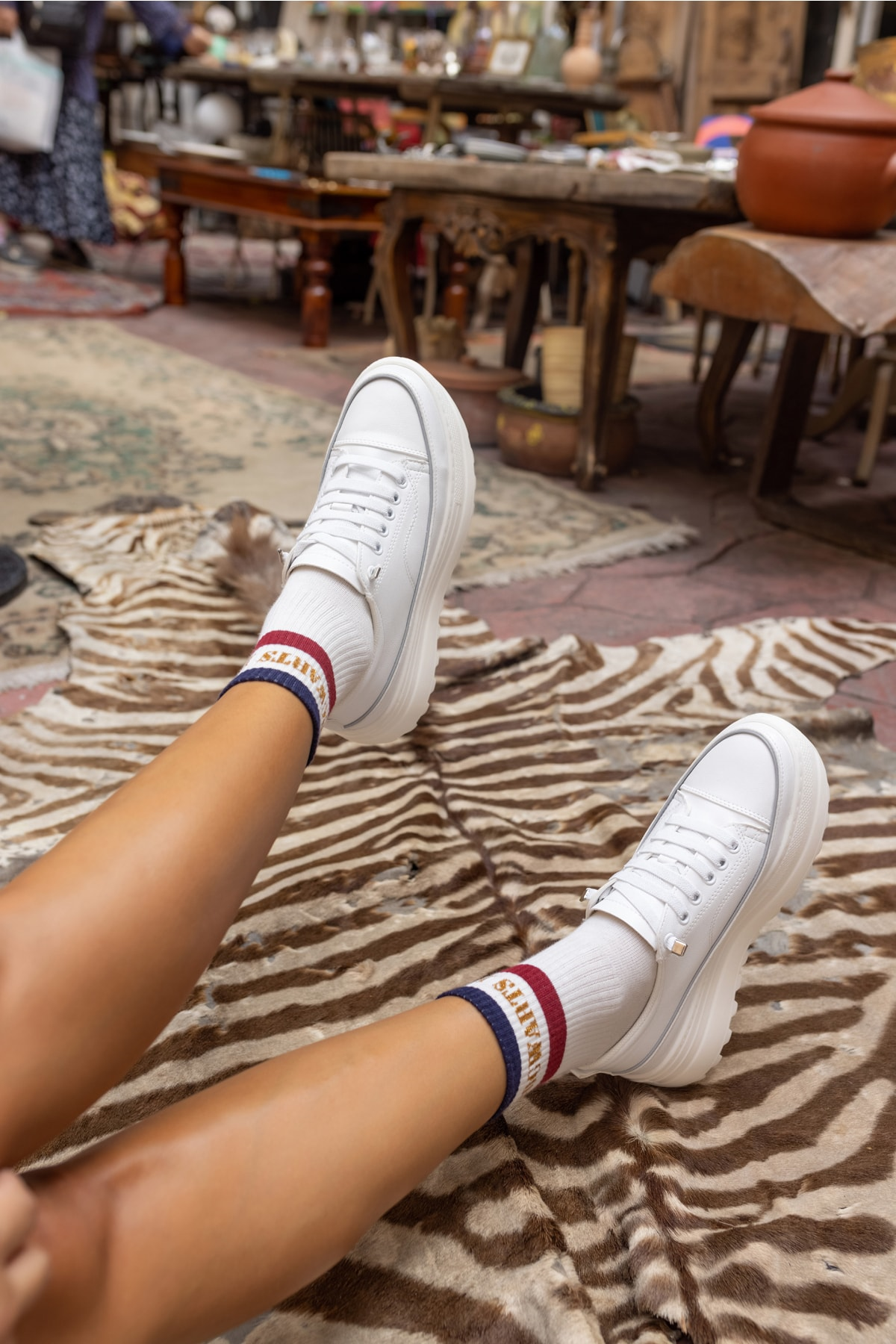 Lincoln Kadin Siyah Sneaker