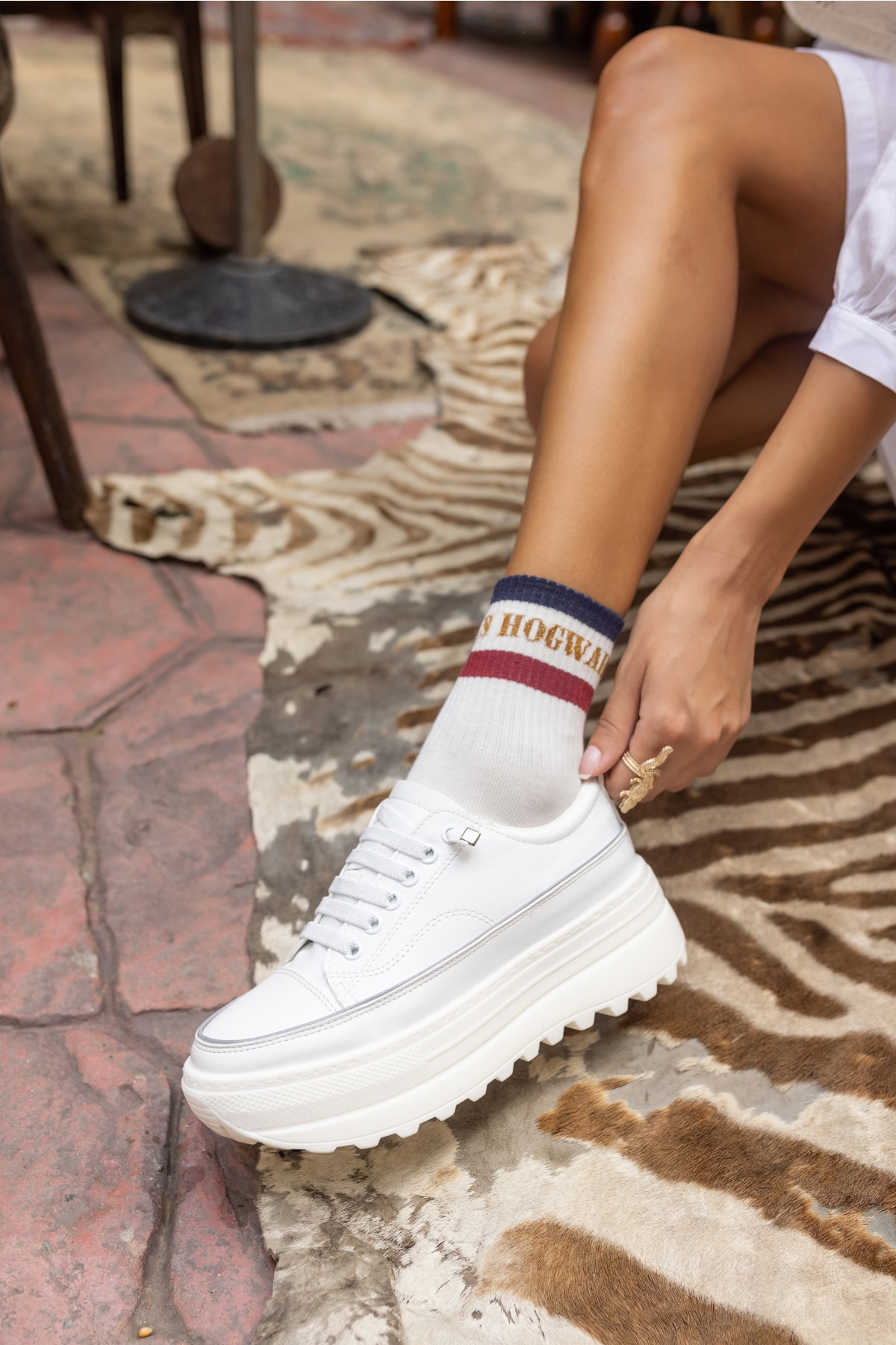 Lincoln Kadin Siyah Sneaker