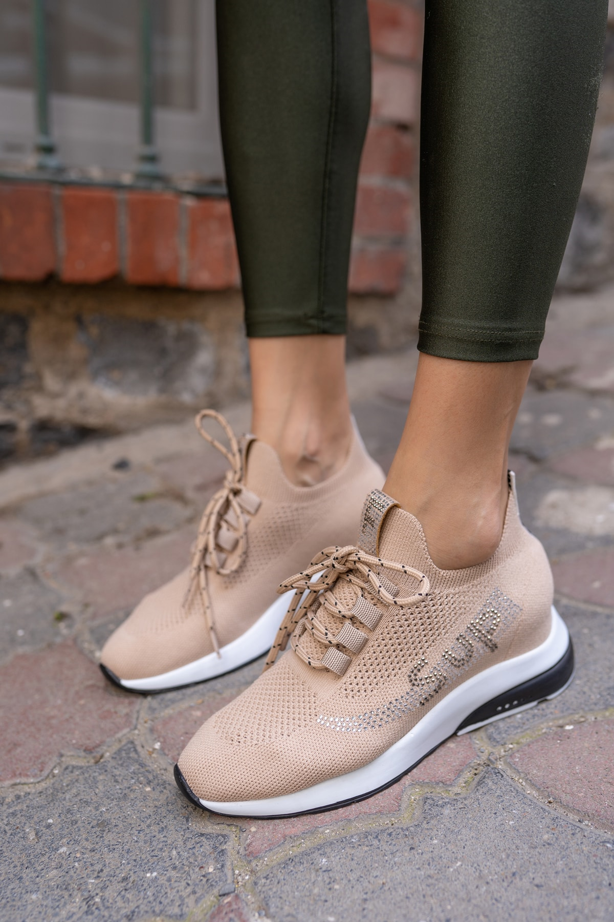 Lovisa Kadin Gri Trıko Sneakers