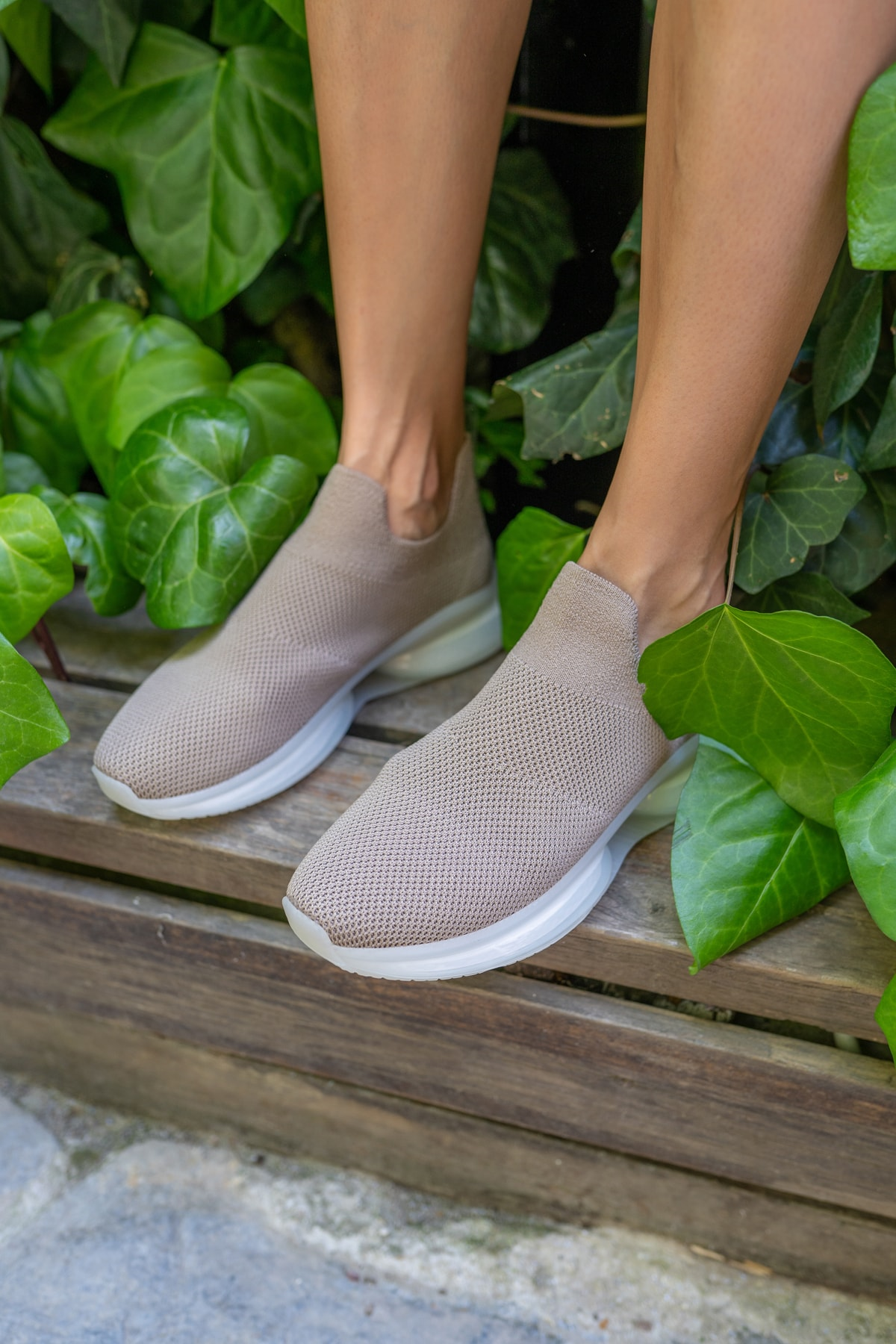 Ciera Kadin Bej Trıko Sneaker