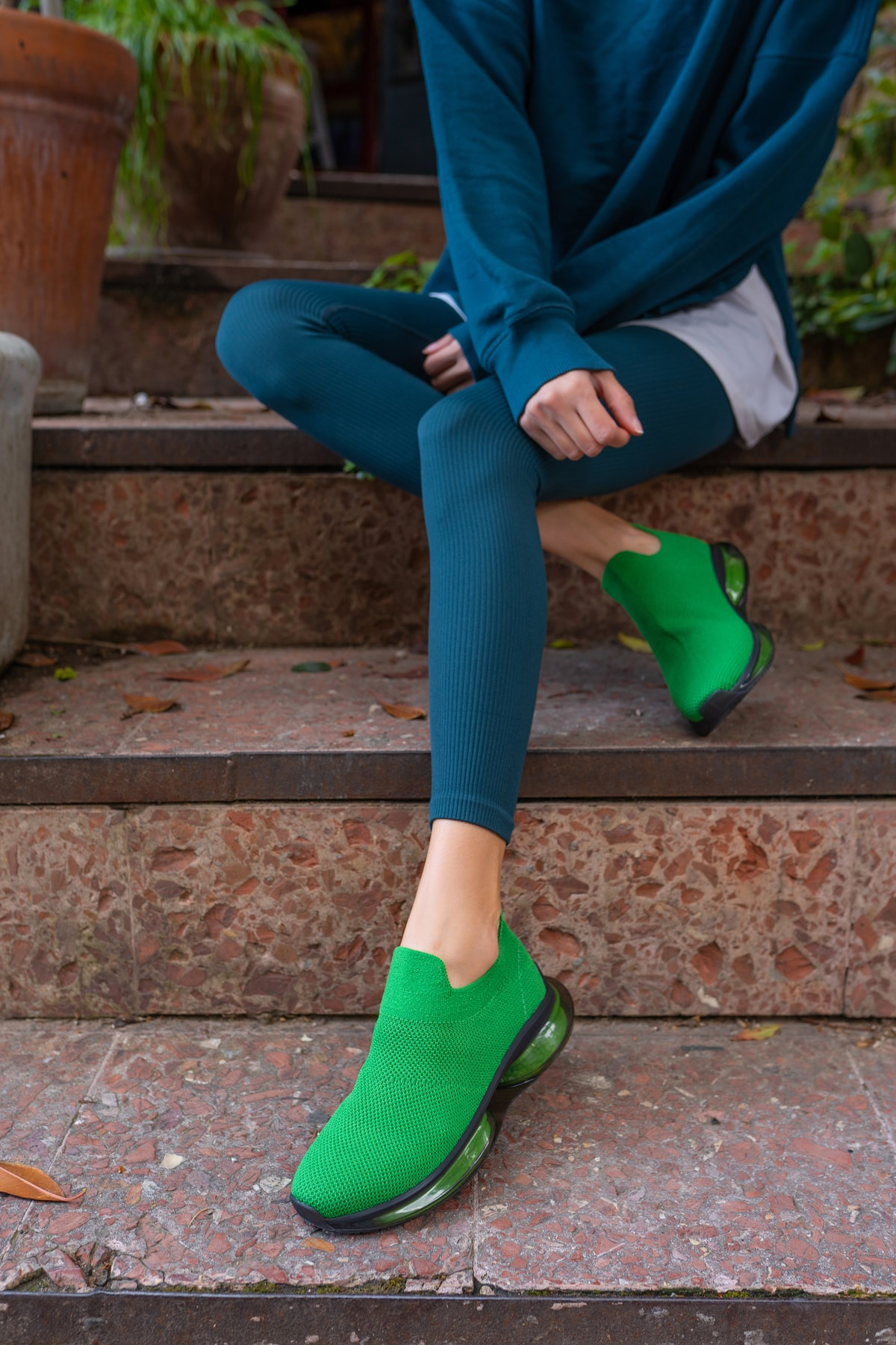Ciera Kadin Bej Trıko Sneaker