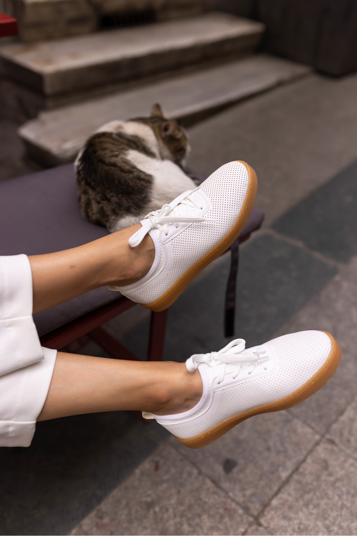 HALLA KADİN SİYAH ZİMBA DETAY EKSTRA YUMUSACIK SNEAKER