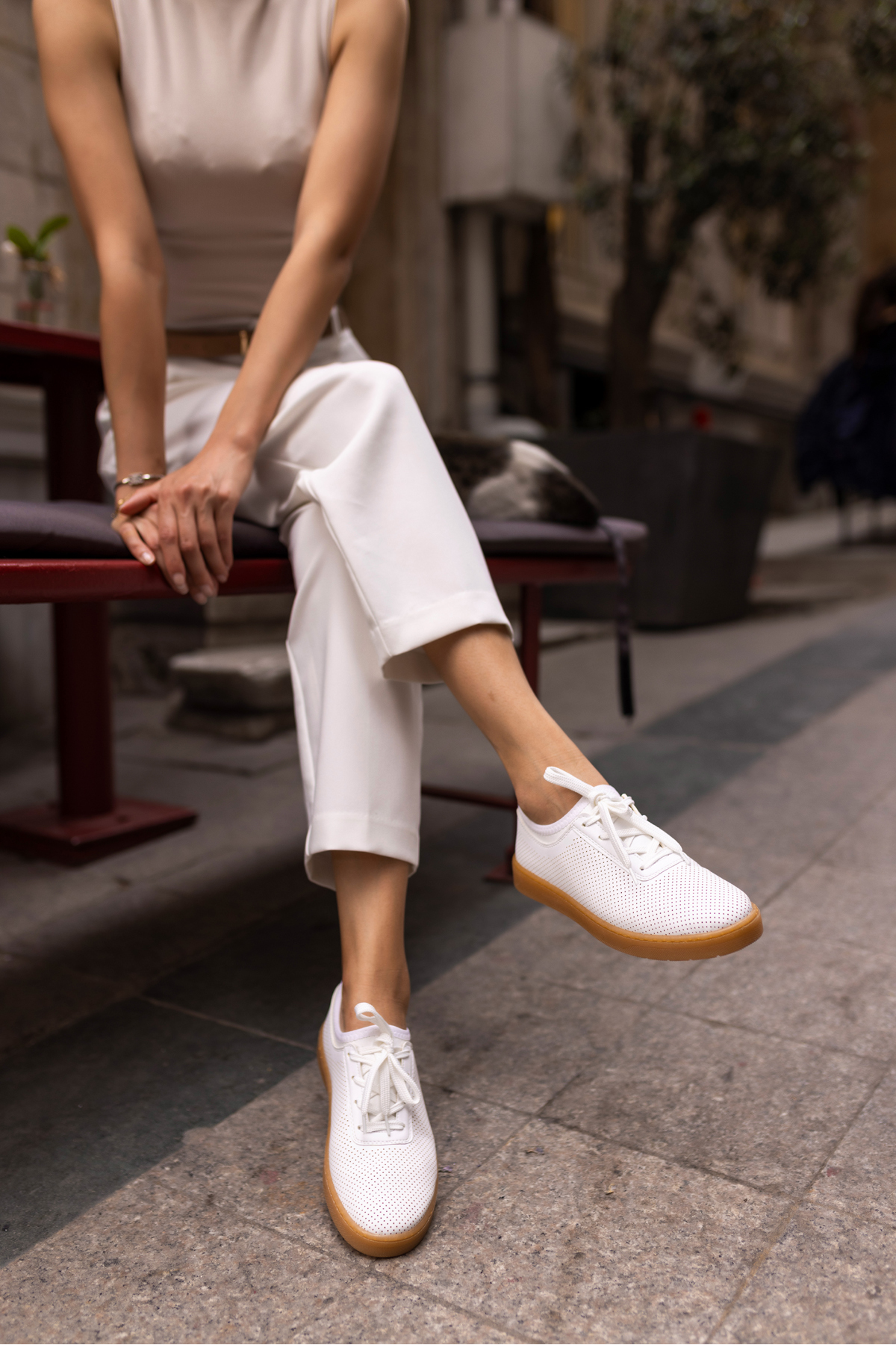 HALLA KADİN SİYAH ZİMBA DETAY EKSTRA YUMUSACIK SNEAKER