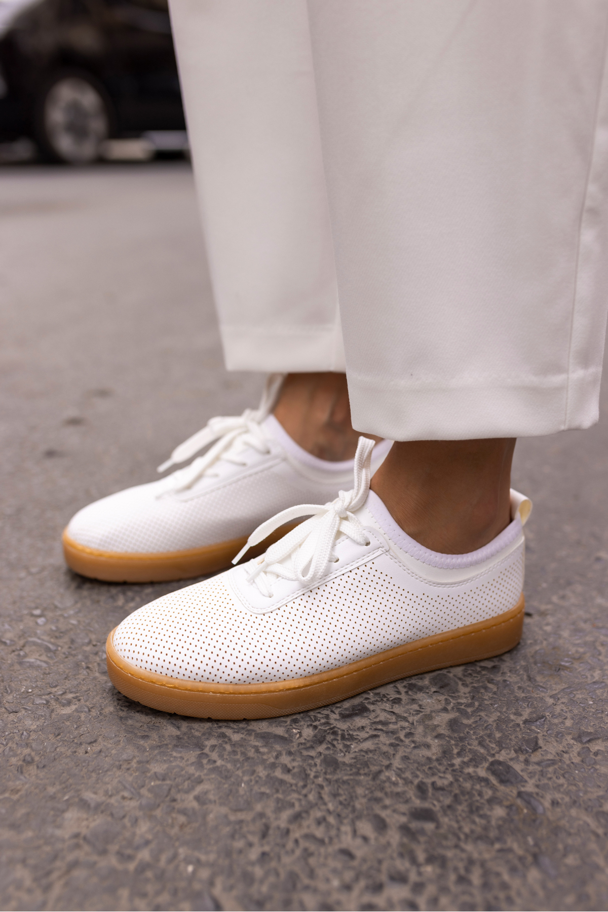 HALLA KADİN SİYAH ZİMBA DETAY EKSTRA YUMUSACIK SNEAKER