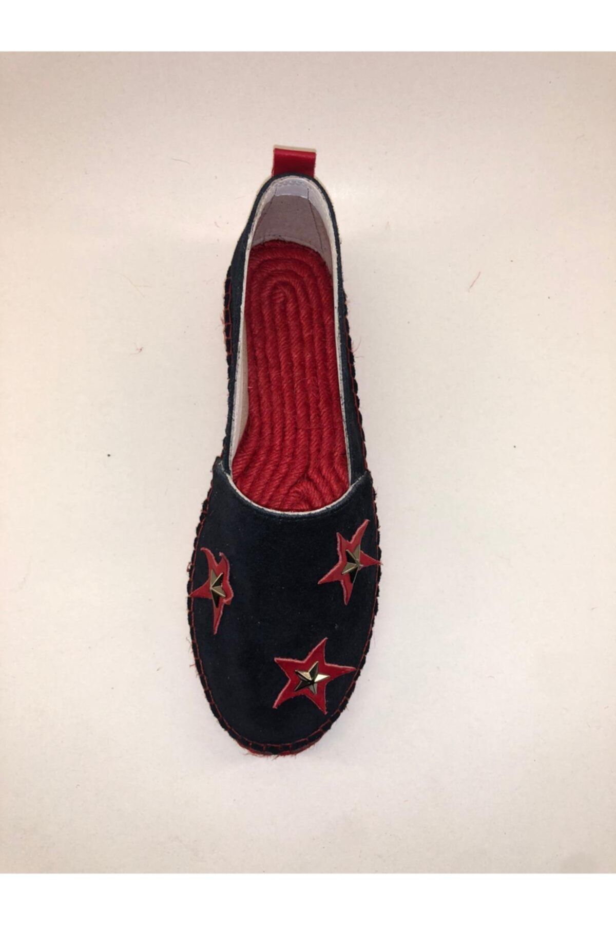 NAZSA KADIN KAHVERENGİ SÜET TOKALI ESPADRIL TABAN LOAFER AYAKKABİ