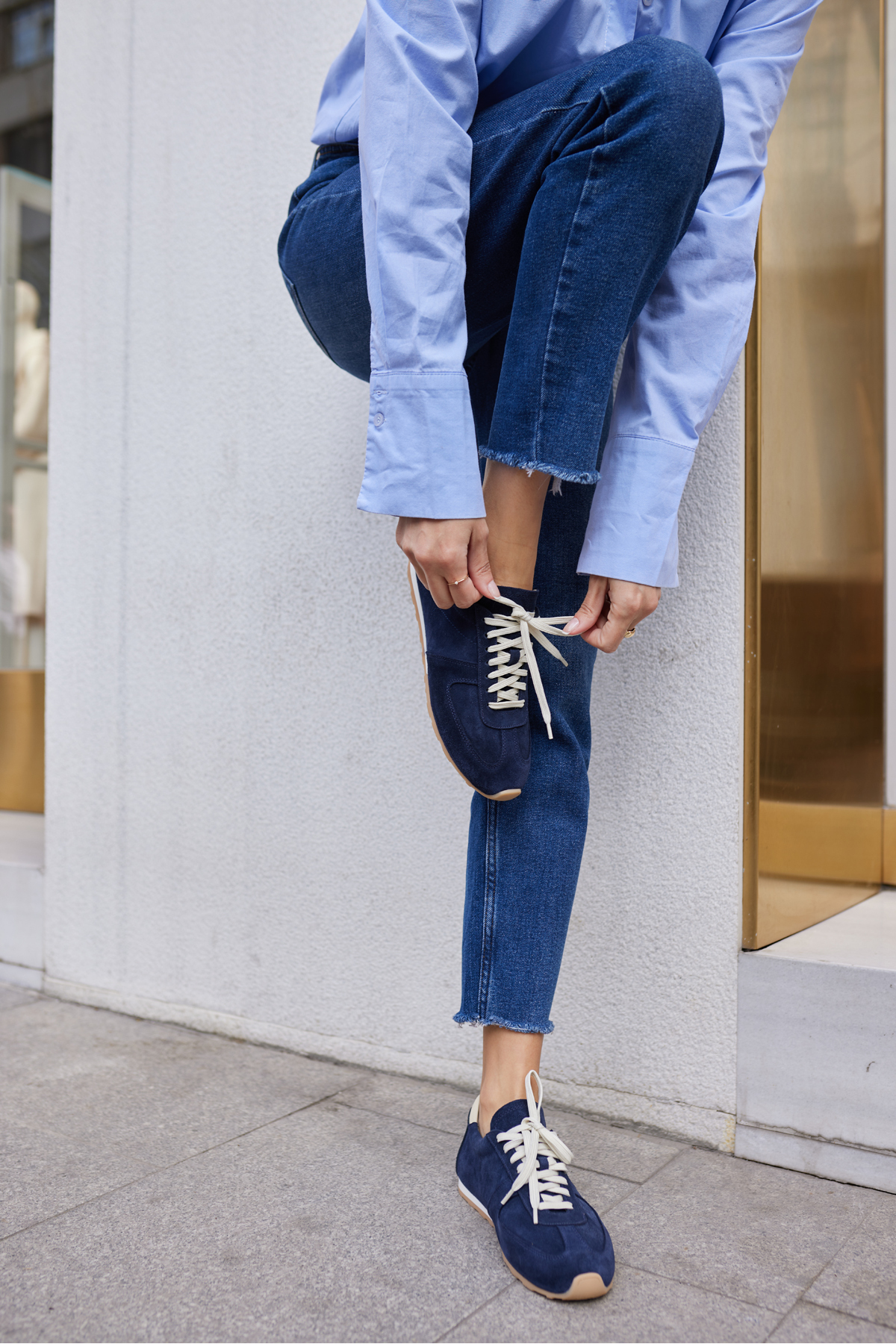 TORES KADIN KAHVERENGİ GERCEK SUET BAGCIKLI SNEAKER