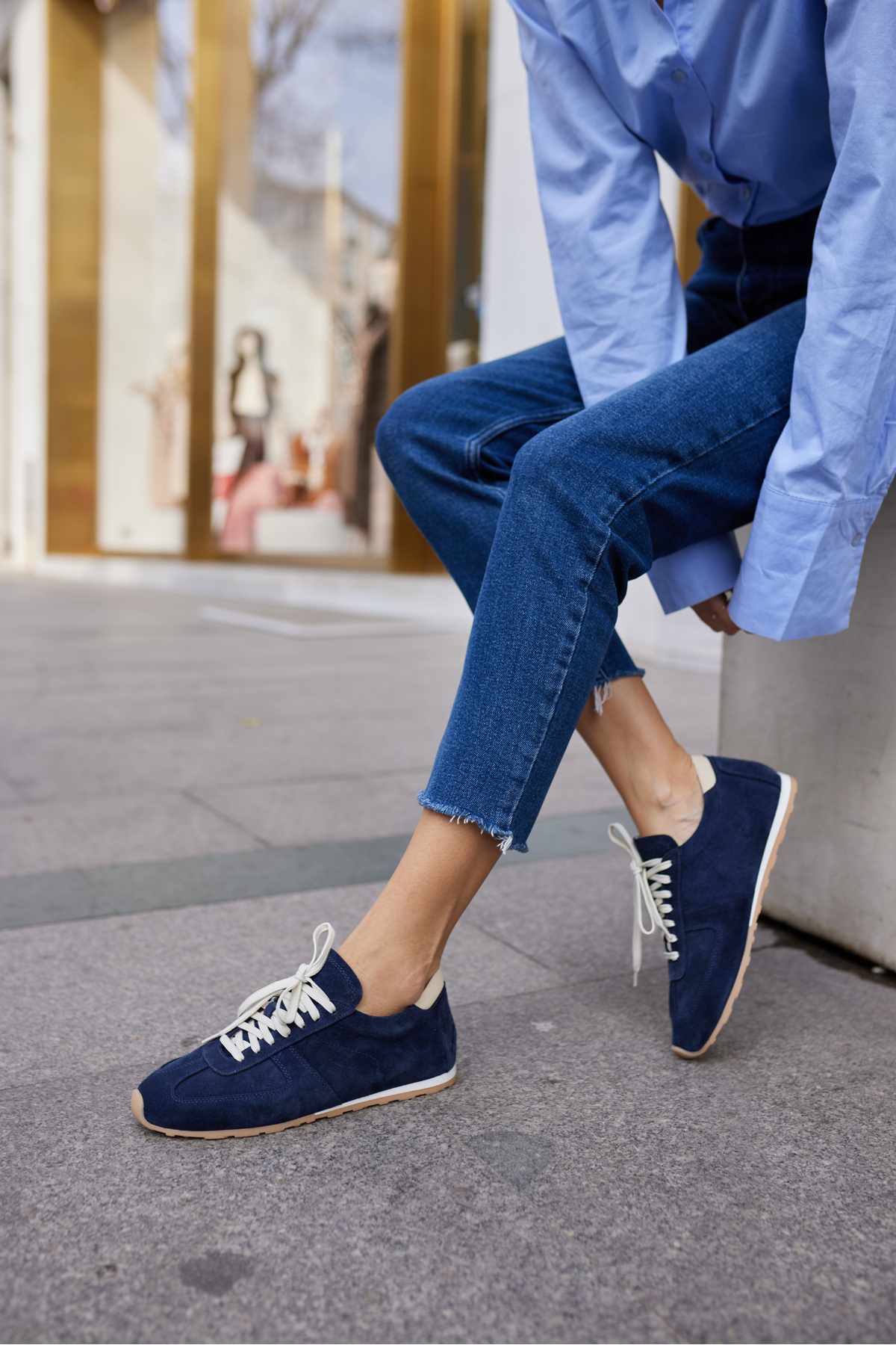 TORES KADIN KAHVERENGİ GERCEK SUET BAGCIKLI SNEAKER