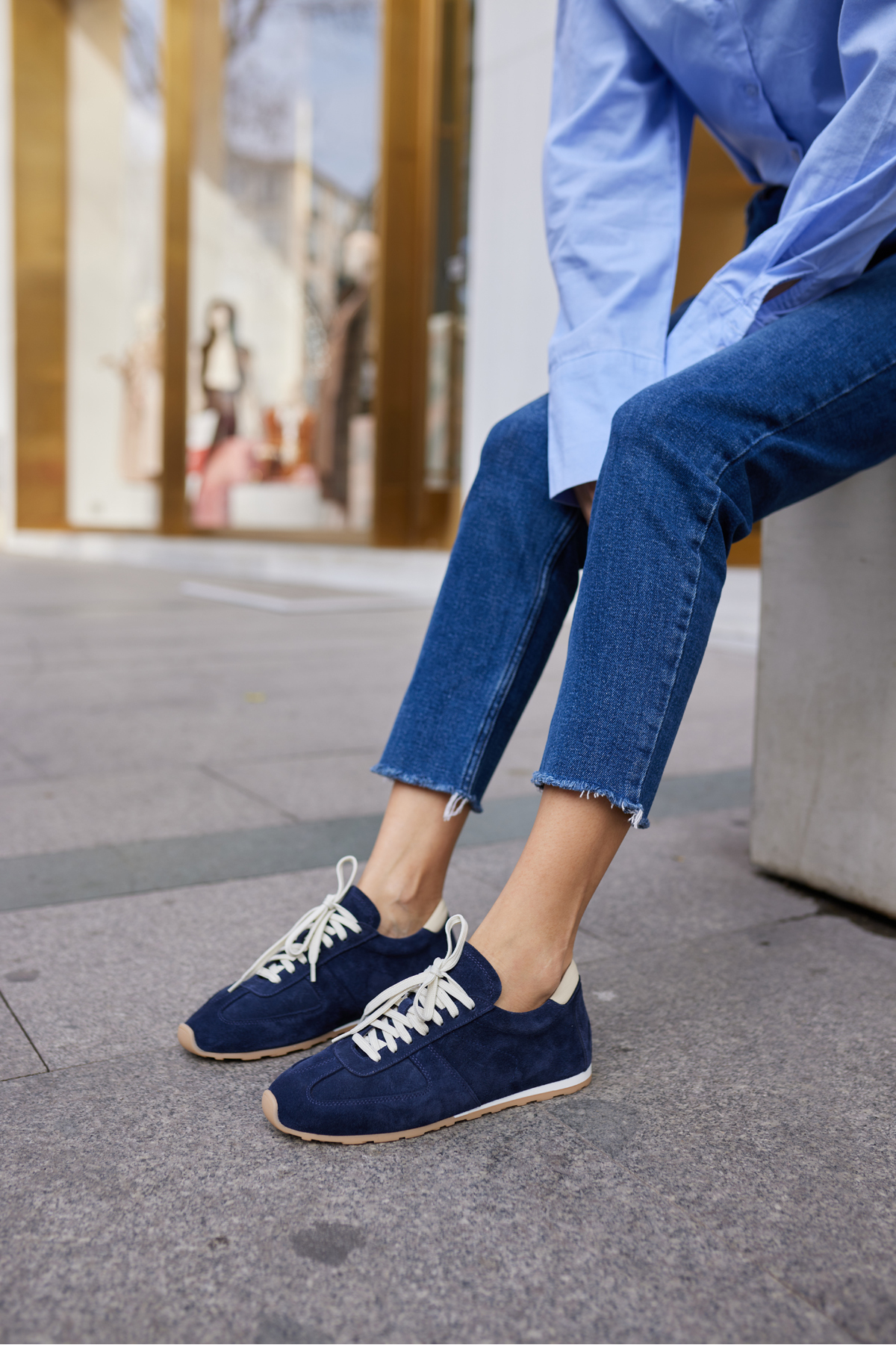 TORES KADIN KAHVERENGİ GERCEK SUET BAGCIKLI SNEAKER