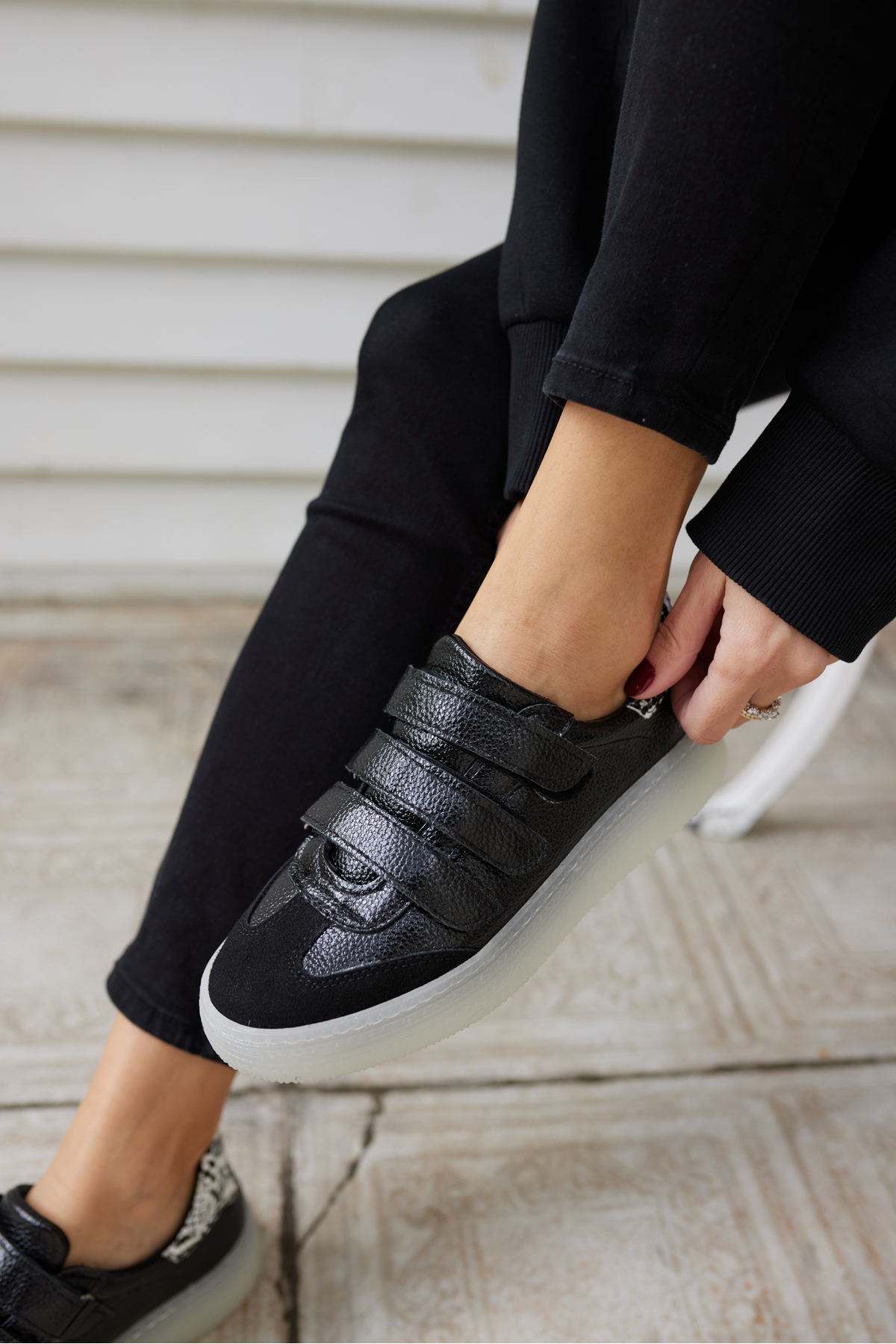 CELSO KADIN LEOPAR CIRTLI KIRMIZI DETAY SNEAKER