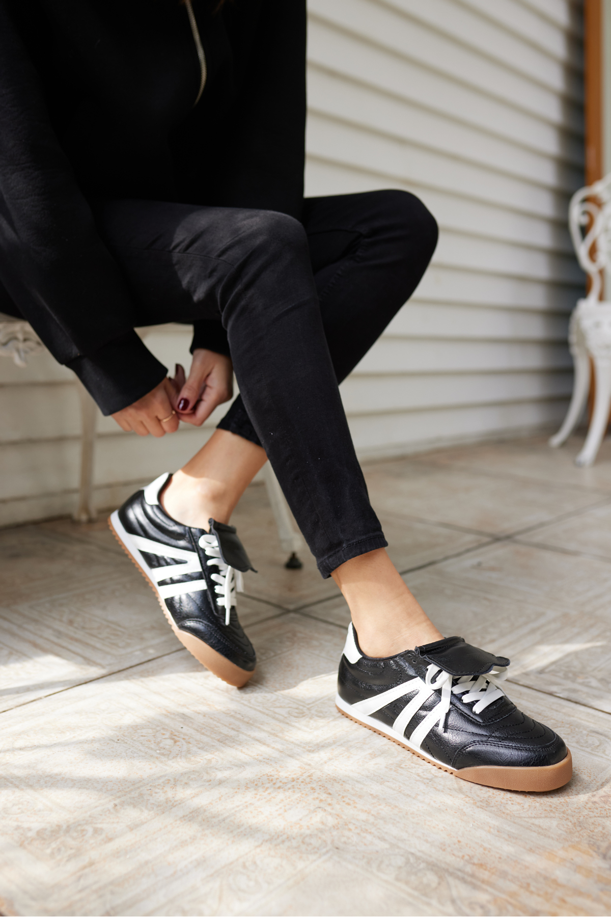 EDUARD KADIN GUMUS DIKISLI BAGCIKLIN SNEAKER