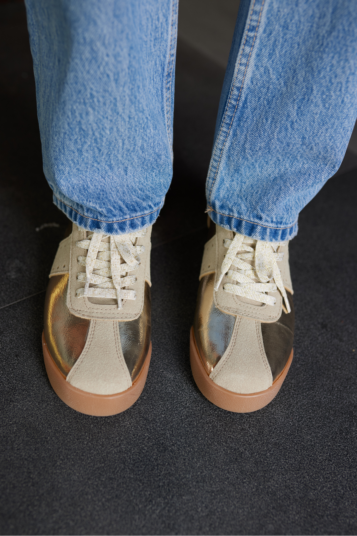 APRİL KADIN ALTIN BAGCIKLI SNEAKER