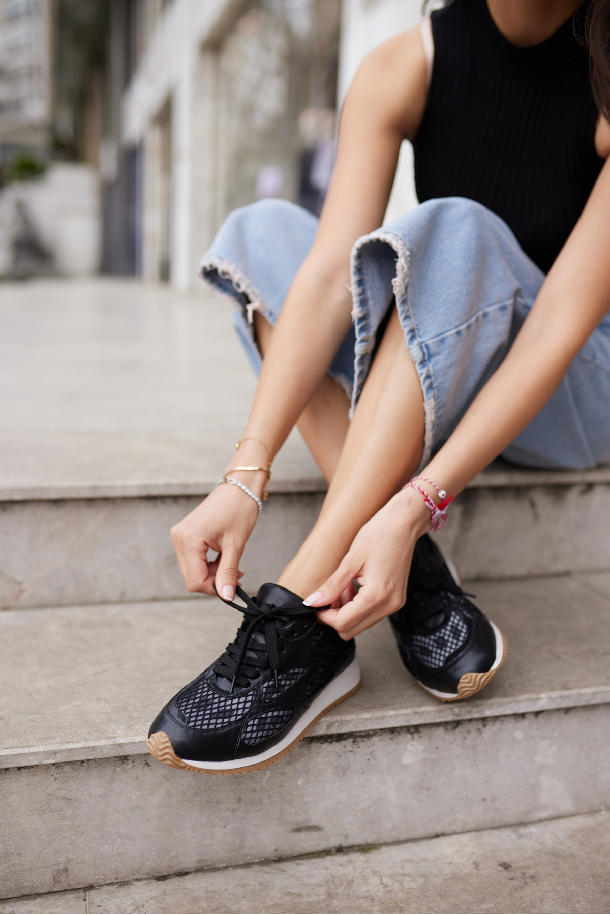 TALİSCA KADIN BEJ BAGCIKLI SNEAKER