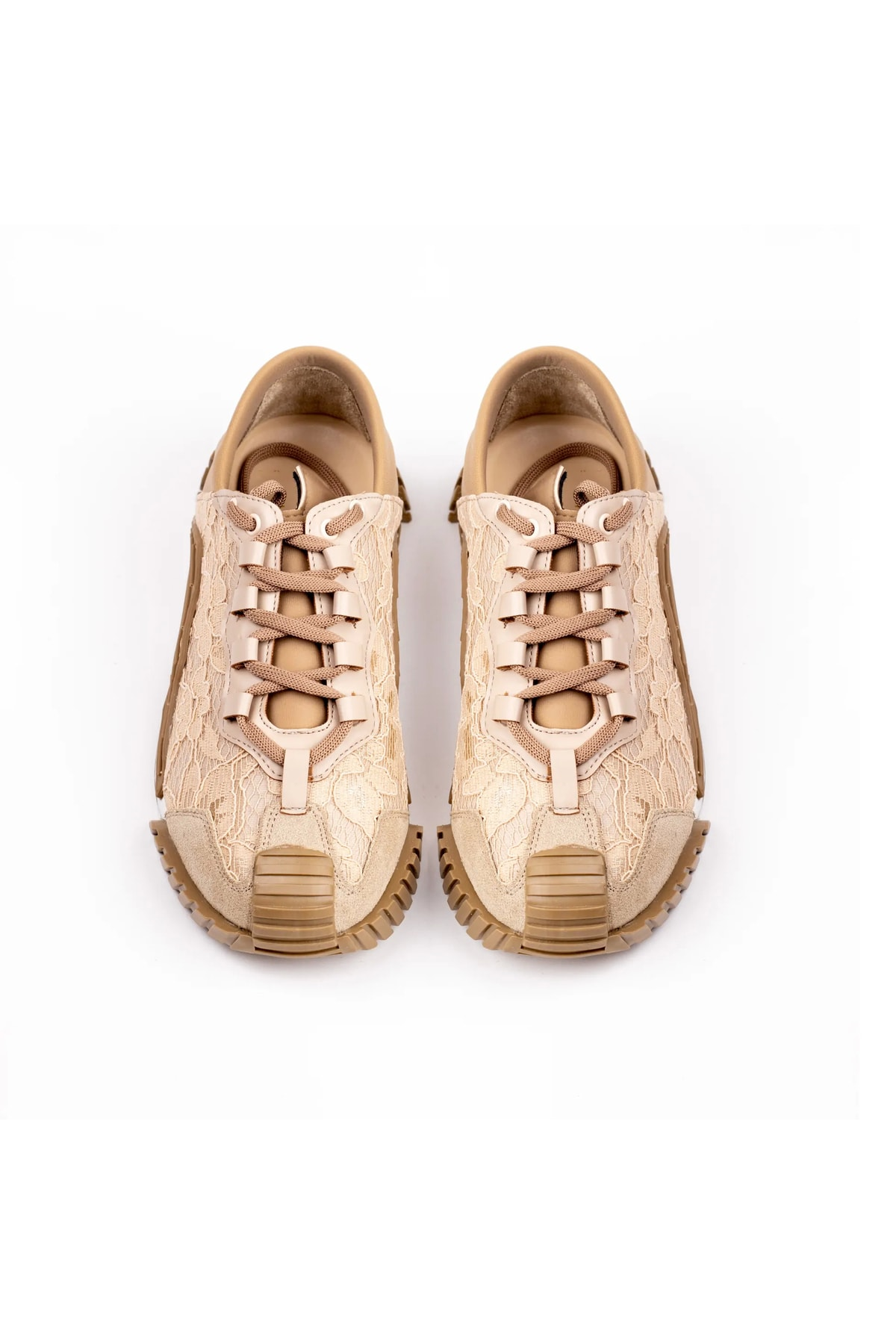 Trine Kadın Siyah Dantel Detay Sneakers Ayakkabi
