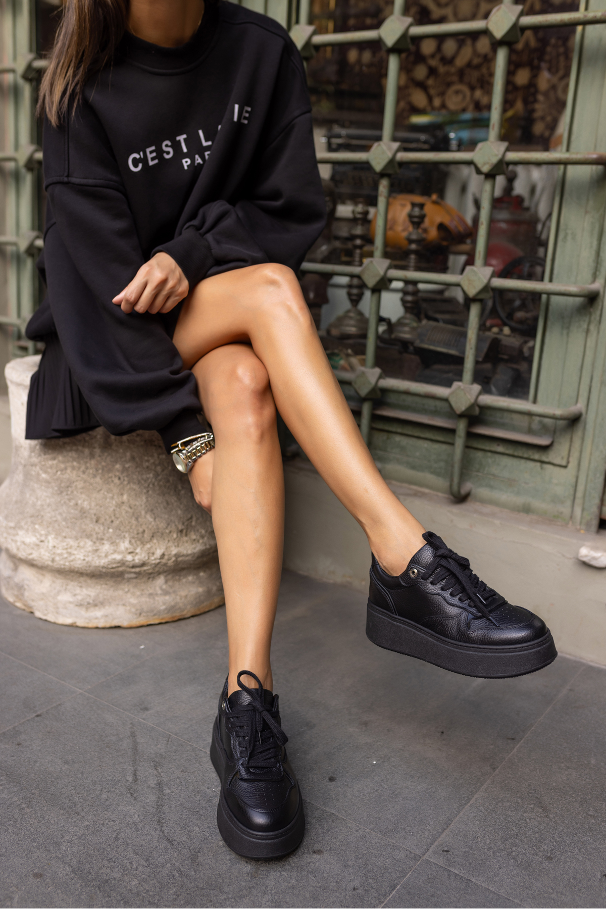 REPSO KADIN KUM LİLA BAGCIK DETAY EVA TABAN SNEAKER