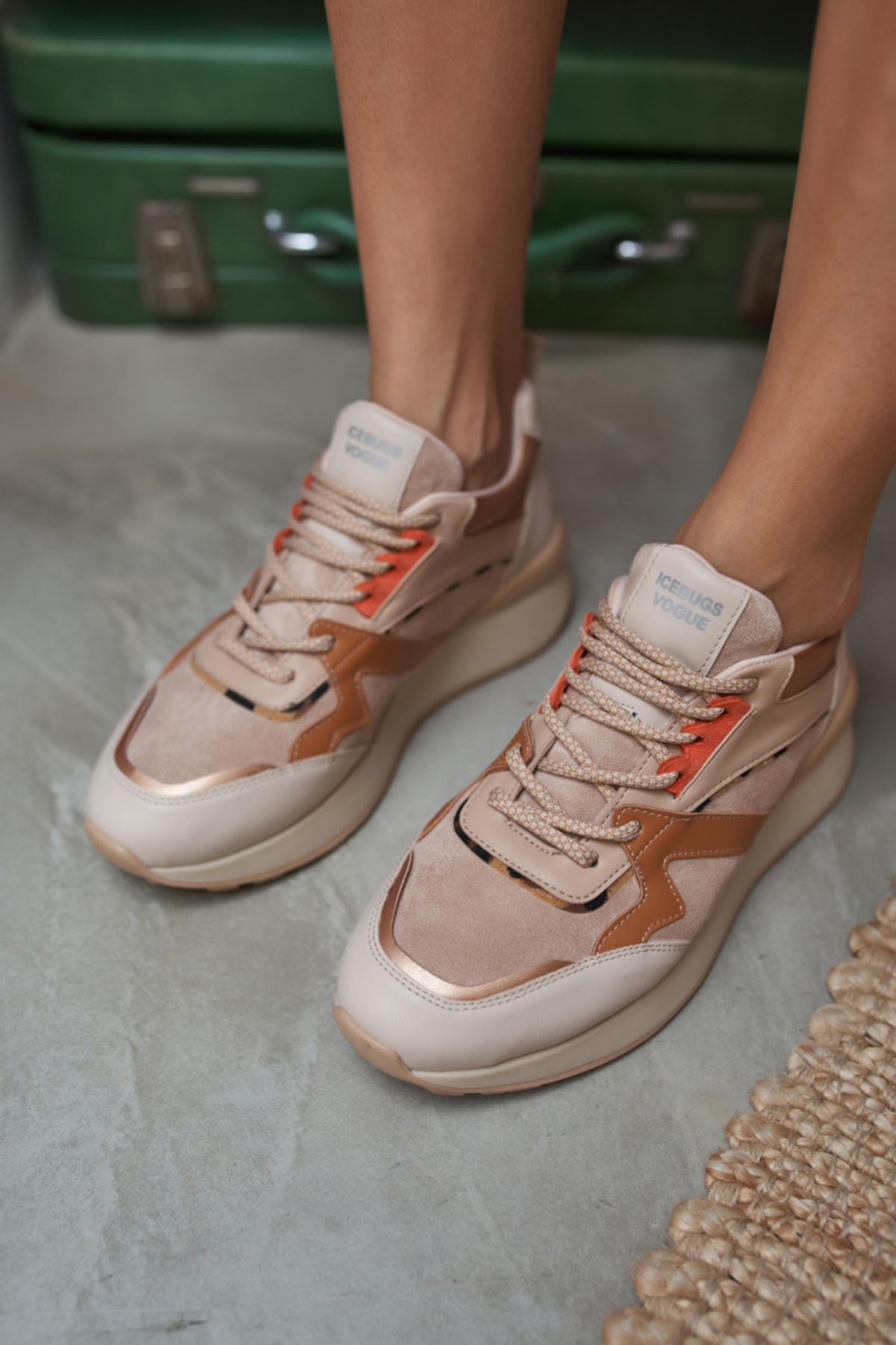 Damaris Kadın Nude Sneakers Ayakkabi