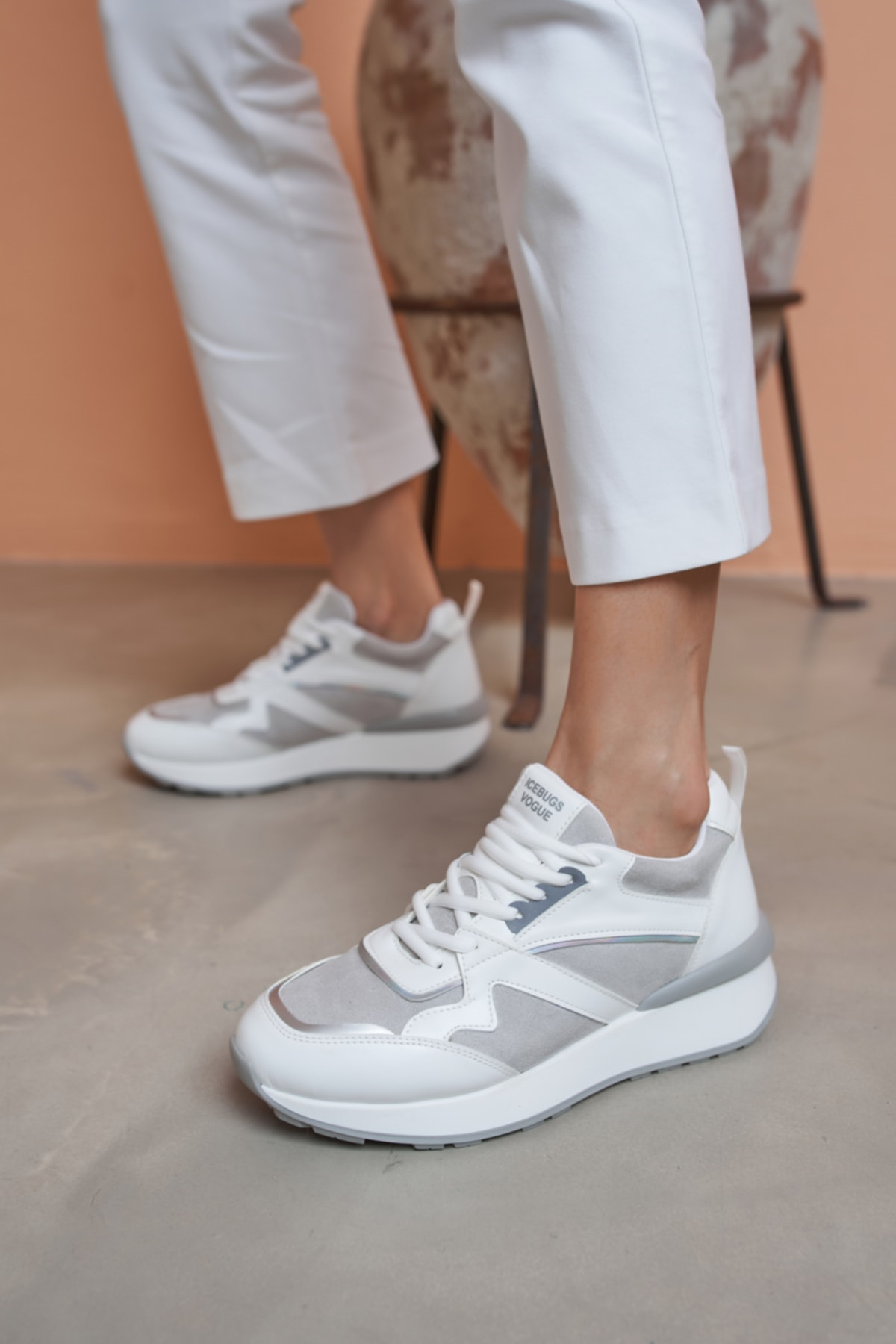 Damaris Kadın Nude Sneakers Ayakkabi