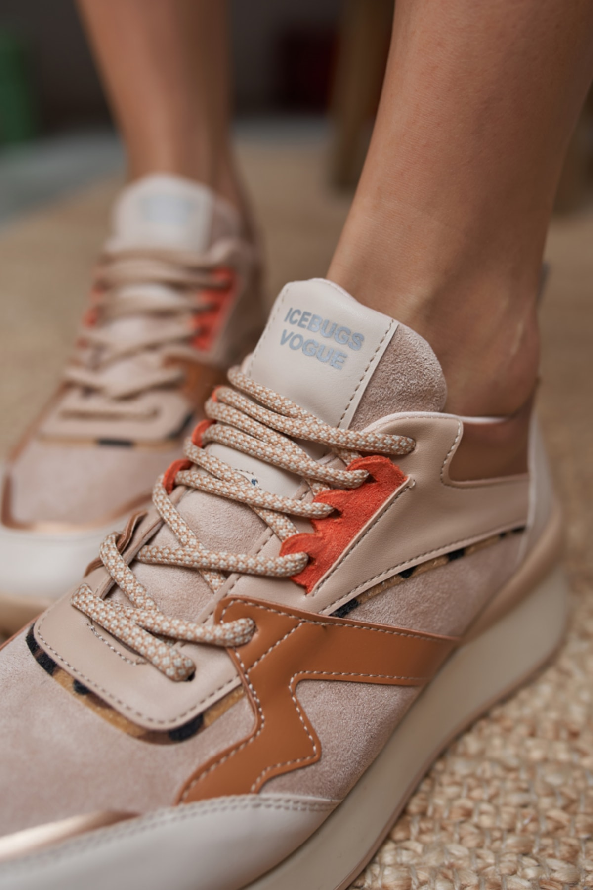 Damaris Kadın Nude Sneakers Ayakkabi