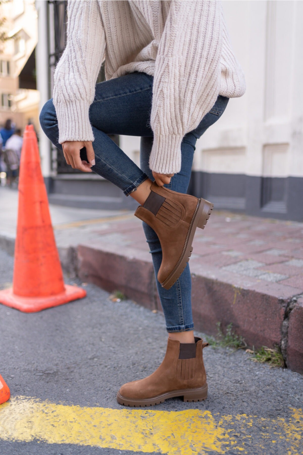 Fornals Kadın Nude Gercek Suet Bot