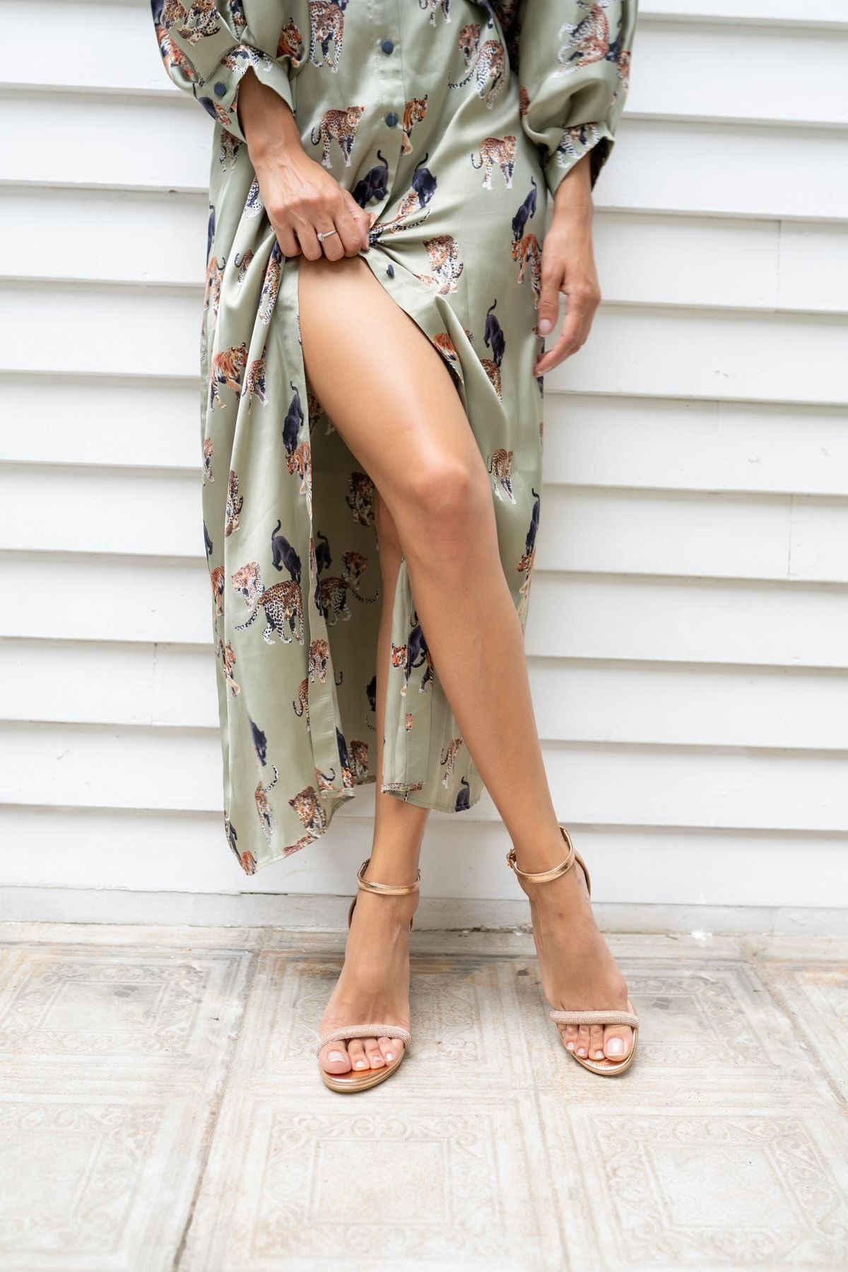 Eliana Kadin Rose Platform Topuklu Abiye Ayakkabi